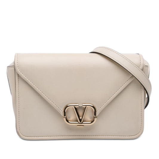 Valentino Leather VLogo Crossbody