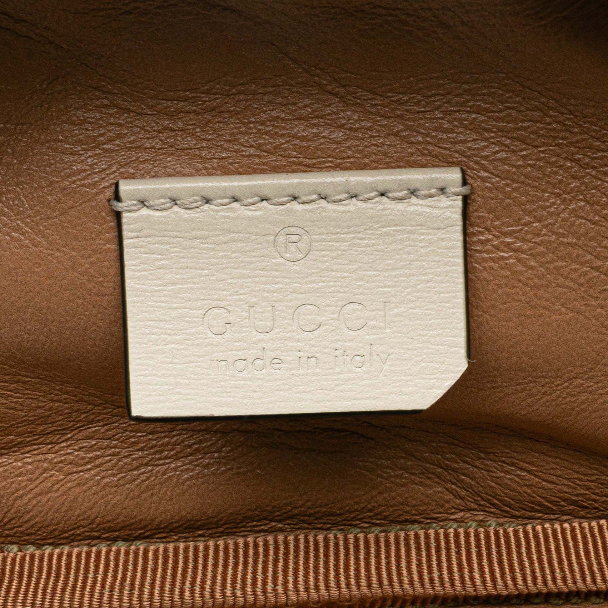Gucci Calfskin Trapuntata Zumi Convertible Bag