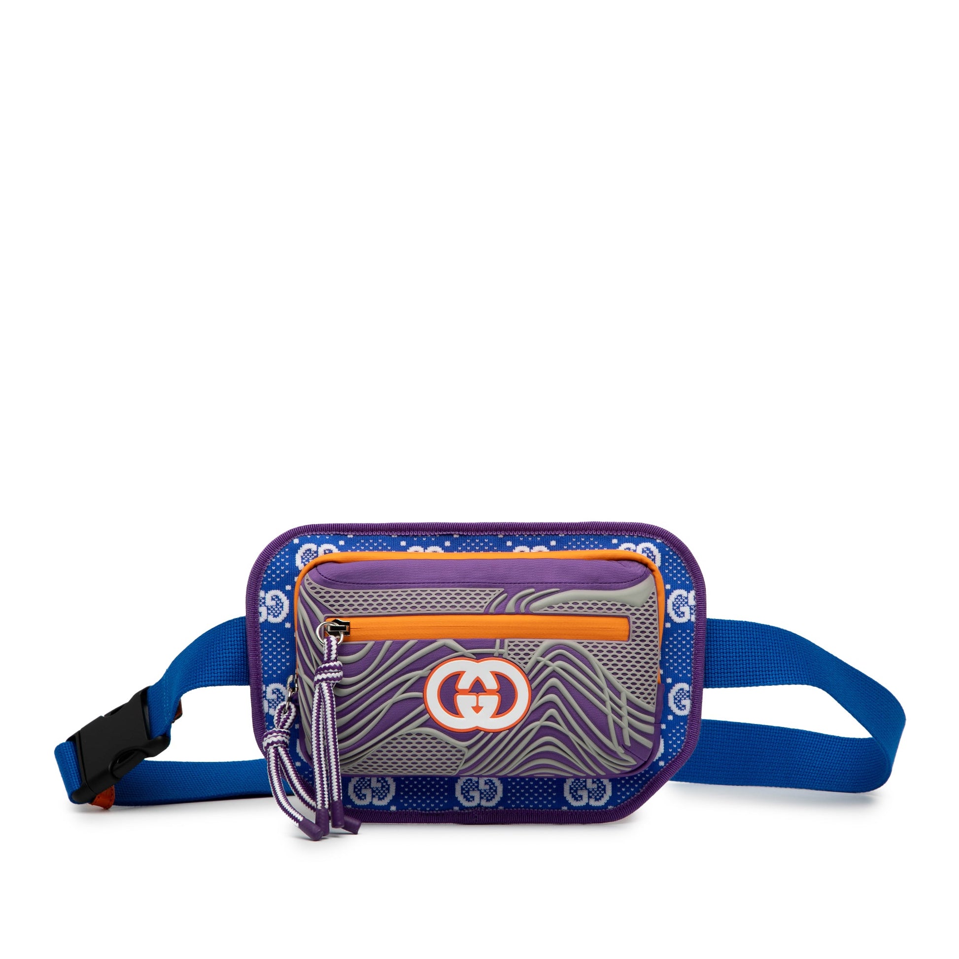 Gucci GG Nylon and Rubber Belt Bag