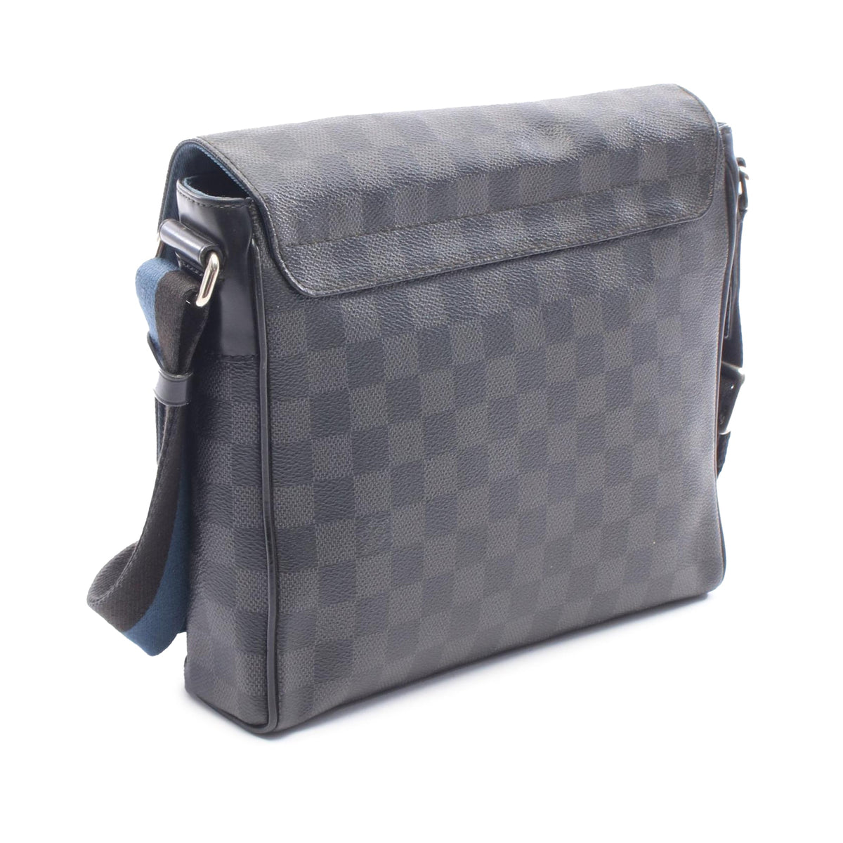 Louis Vuitton Damier Graphite District PM — Black