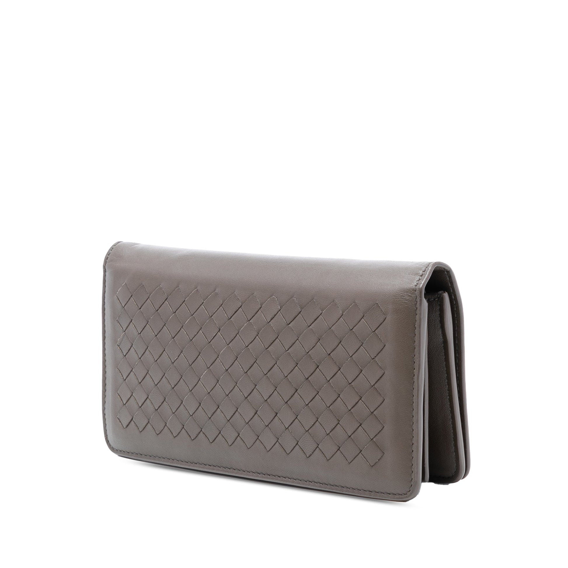Bottega Veneta Nappa Intrecciato Continental Wallet on Chain