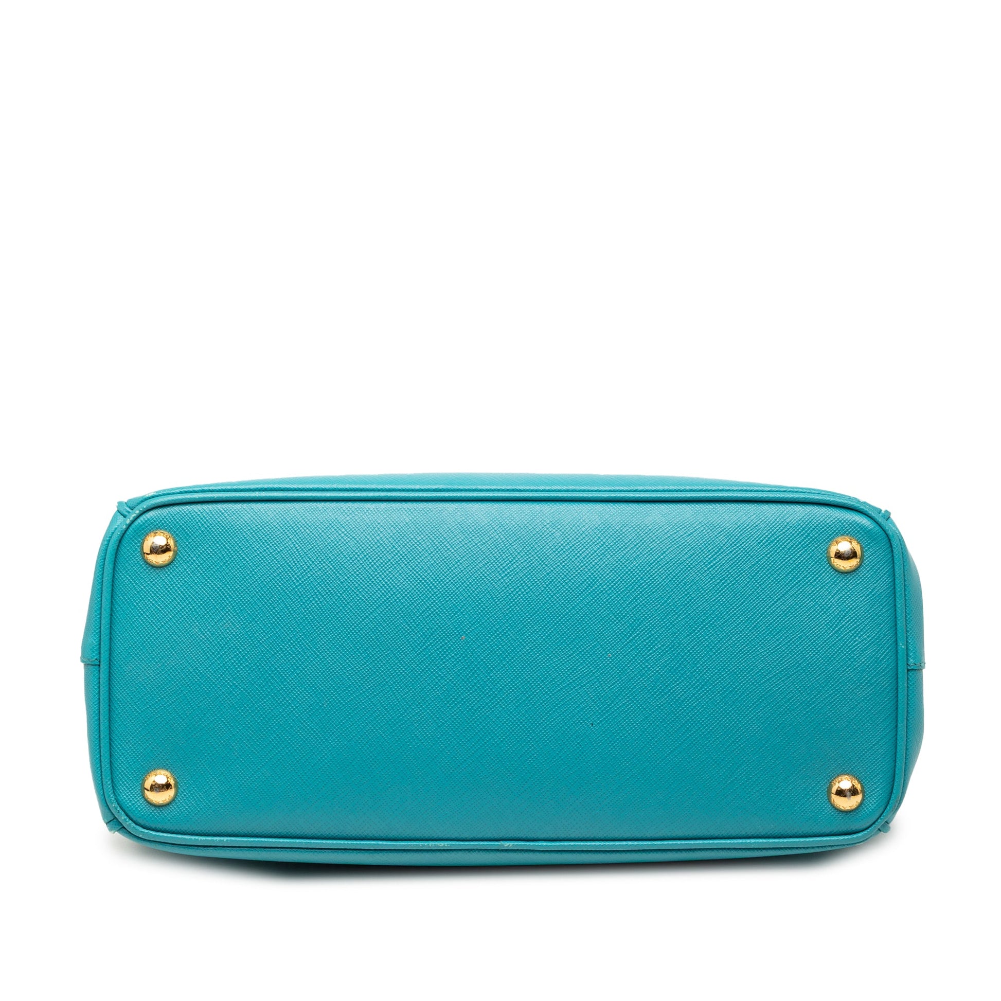 Prada Small Saffiano Lux Galleria Double Zip Satchel