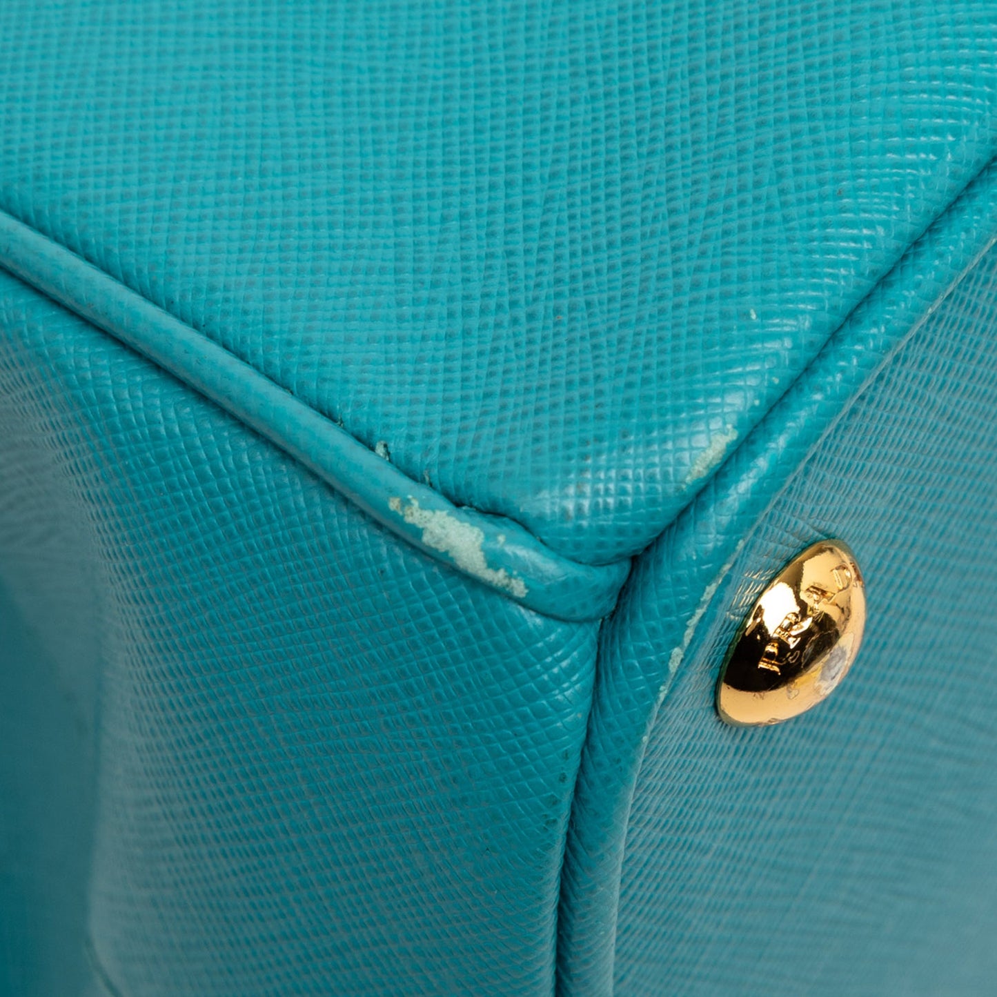 Prada Small Saffiano Lux Galleria Double Zip Satchel