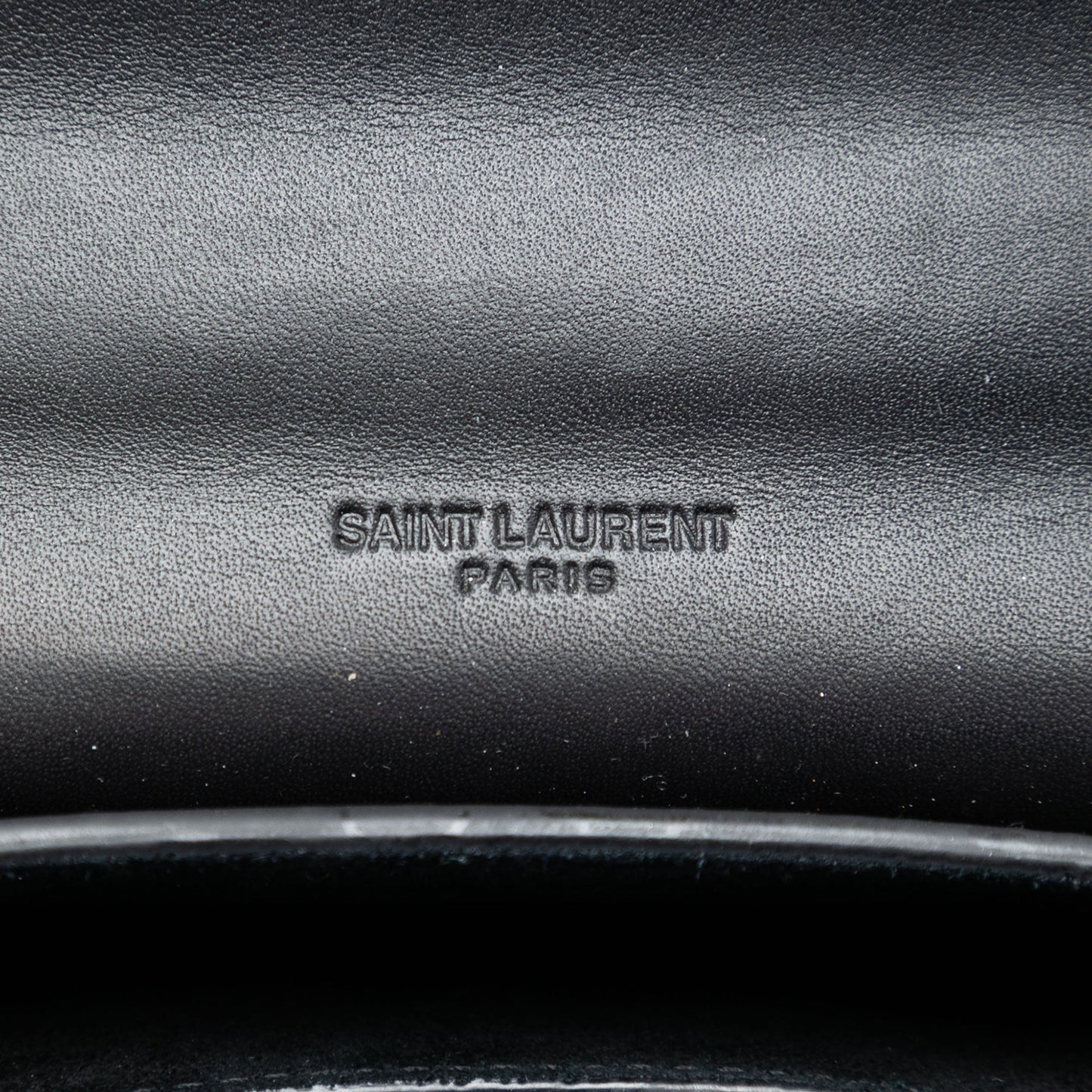 Saint Laurent Small Leather Monogram Kaia Crossbody