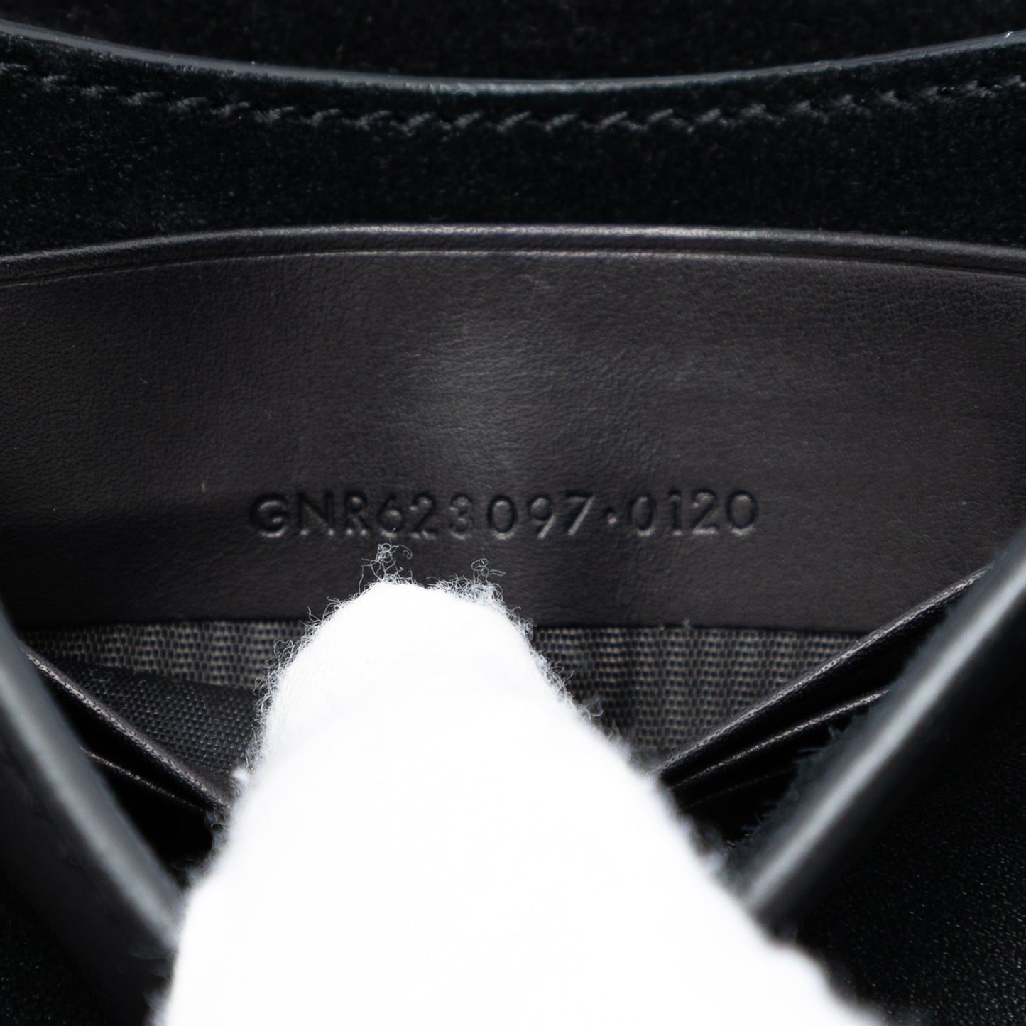 Saint Laurent Small Leather Monogram Kaia Crossbody