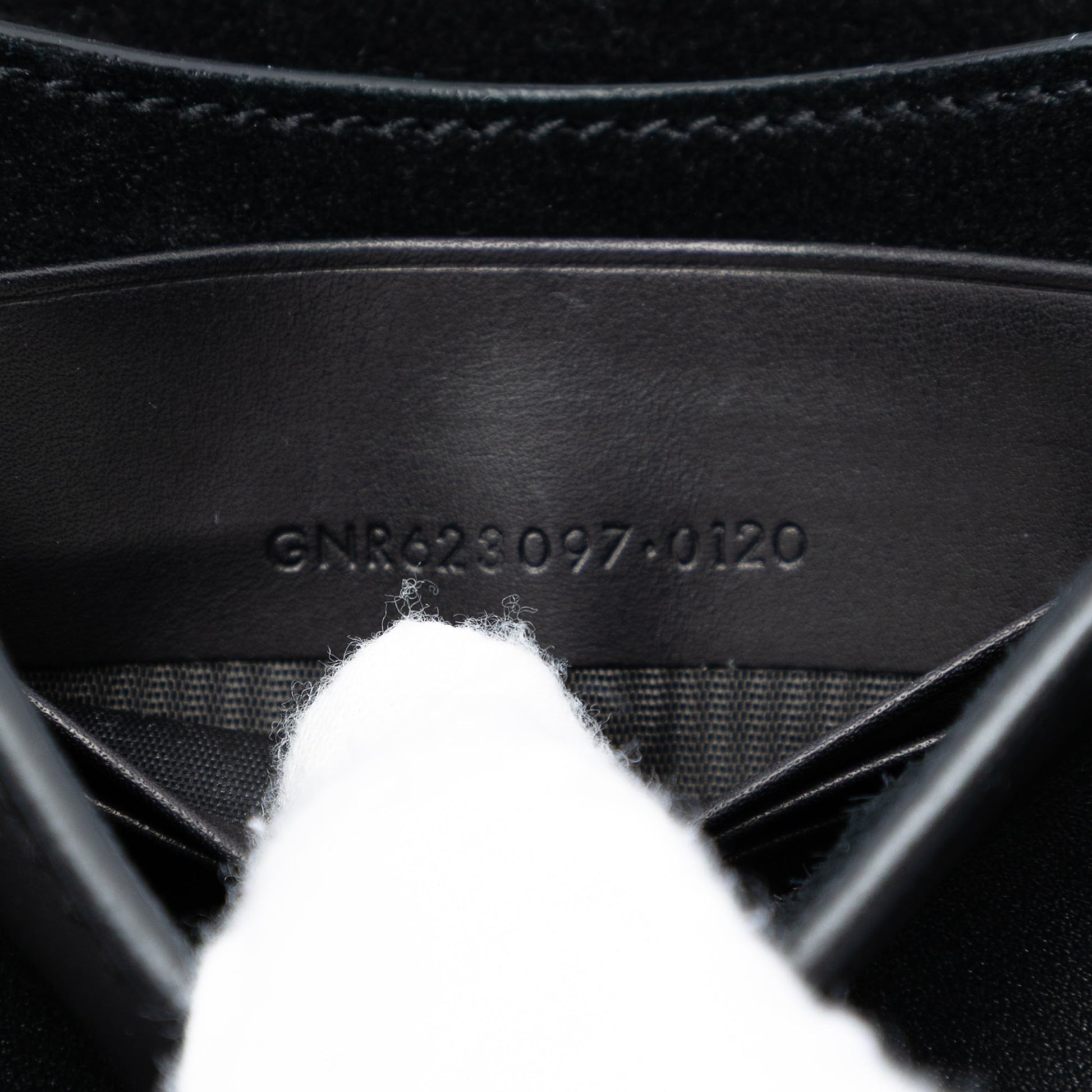 Saint Laurent Small Leather Monogram Kaia Crossbody