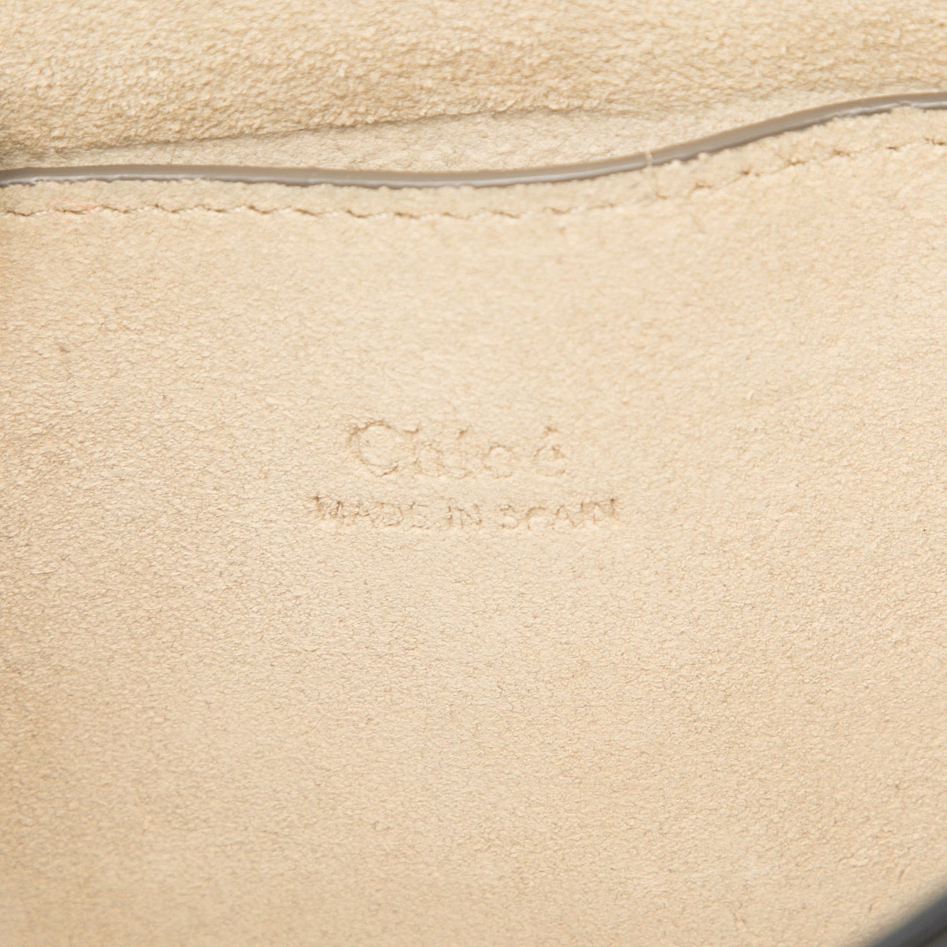 Chloé Small Suede and Calfskin Faye Crossbody
