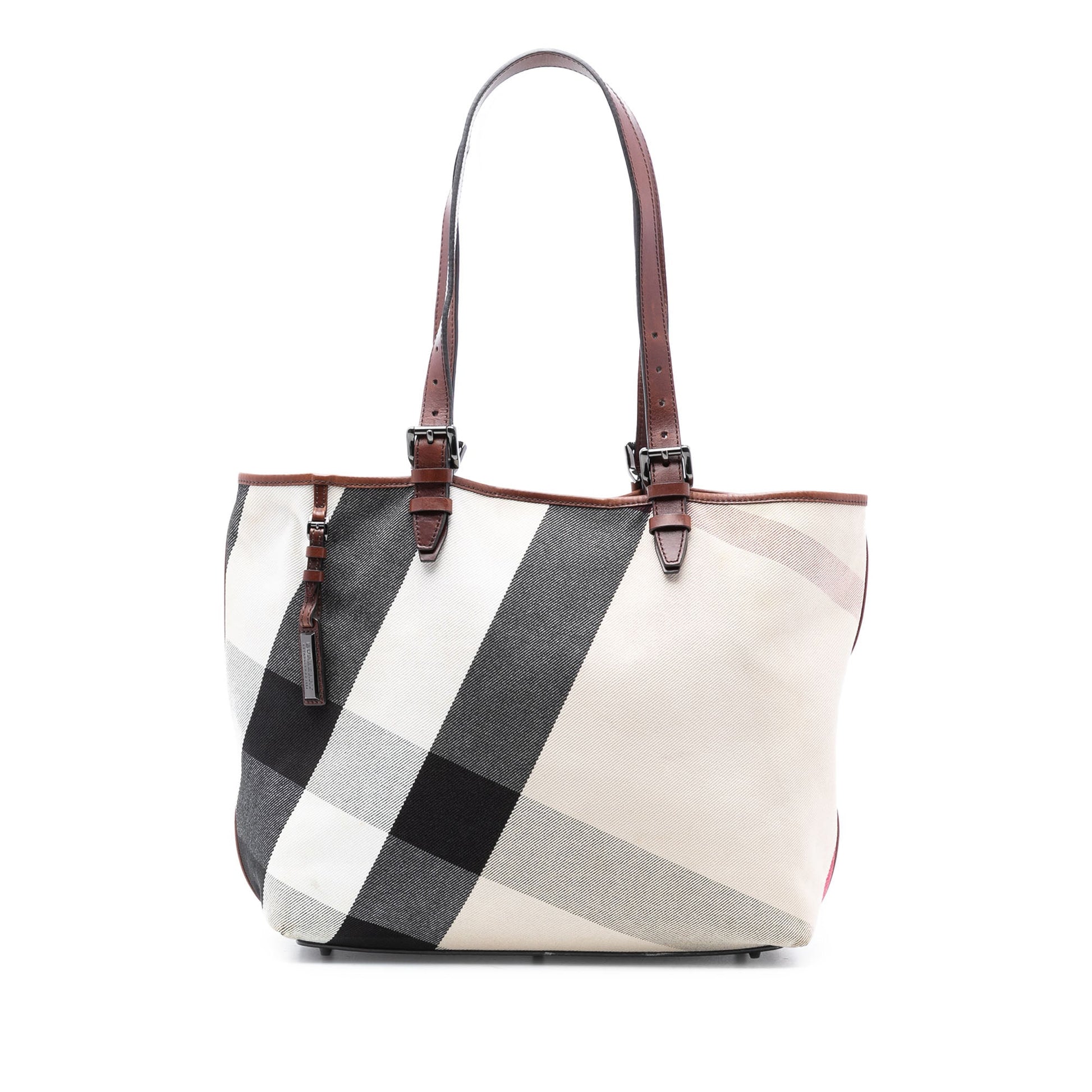 Burberry Mega Check Canvas Tote