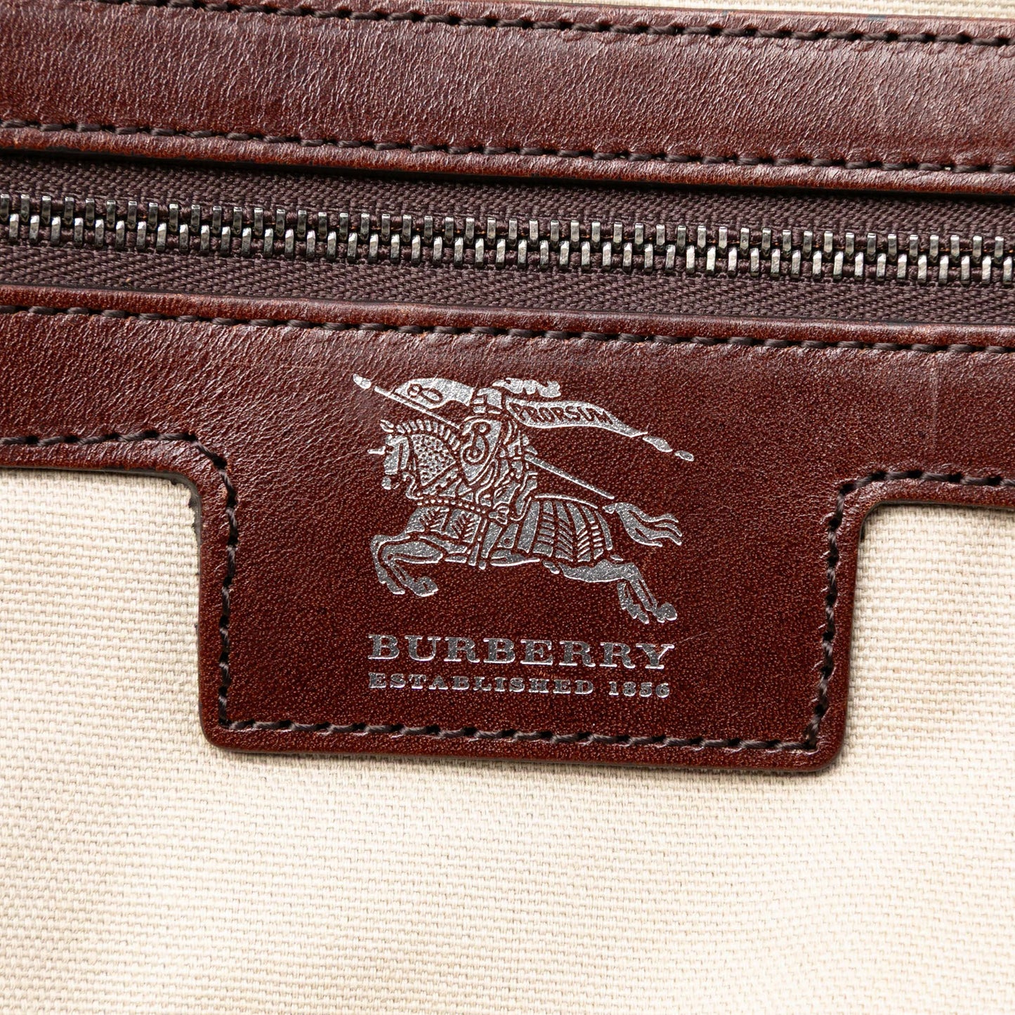 Burberry Mega Check Canvas Tote