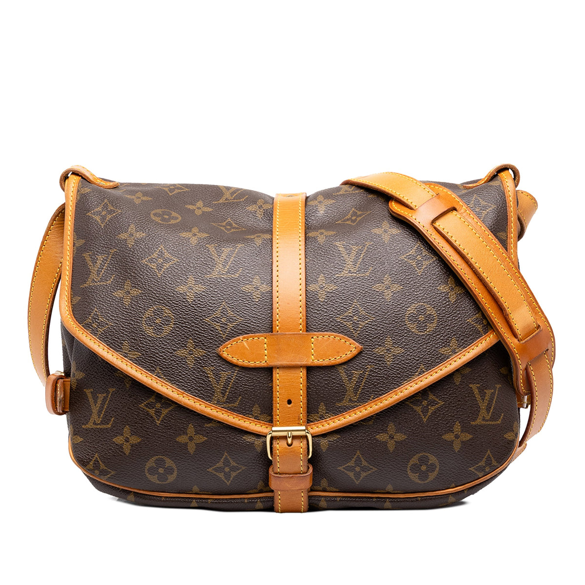 Louis Vuitton Monogram Saumur 30 — Brown
