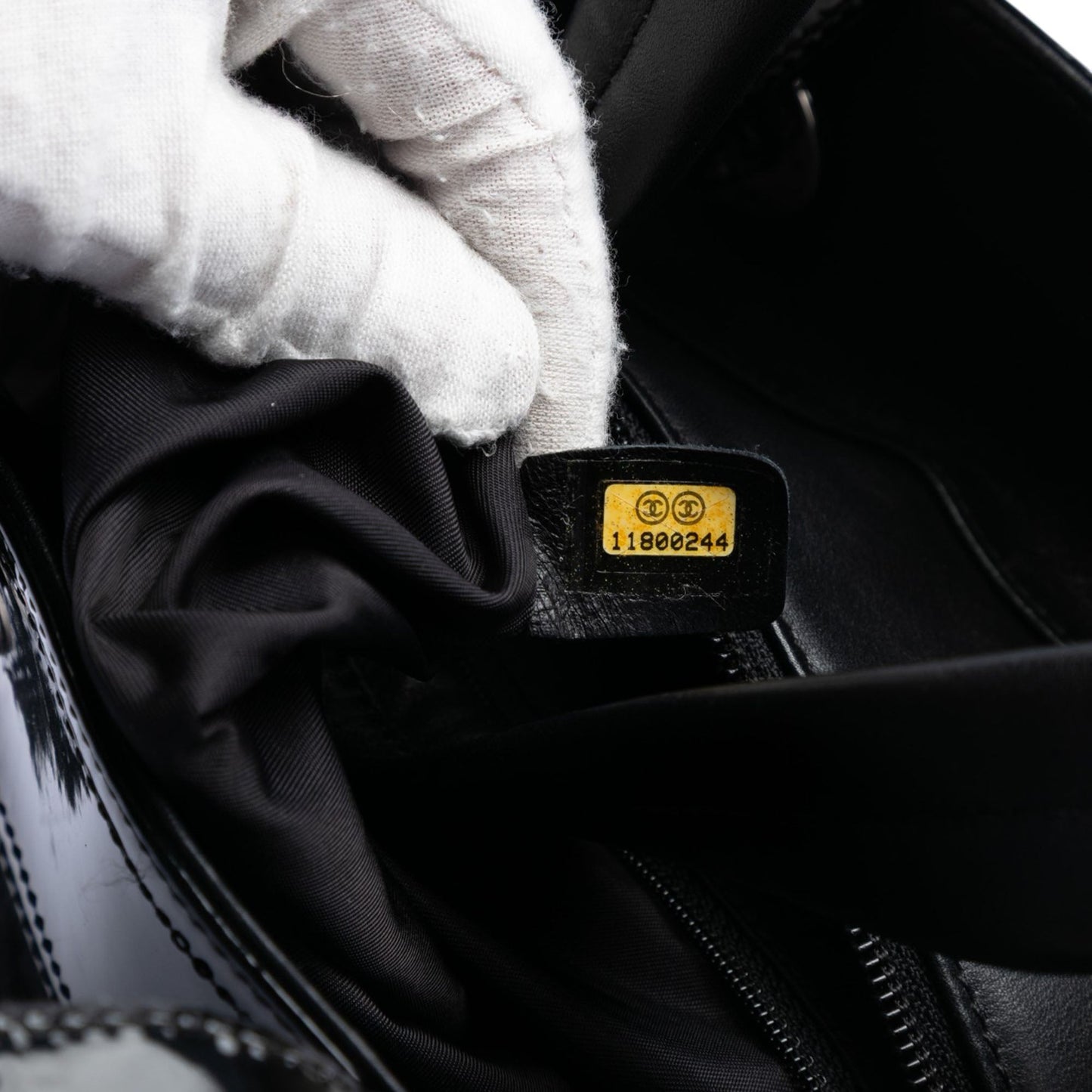 Chanel Small Quilted Pony Hair and Patent Paris Biarritz Tote
