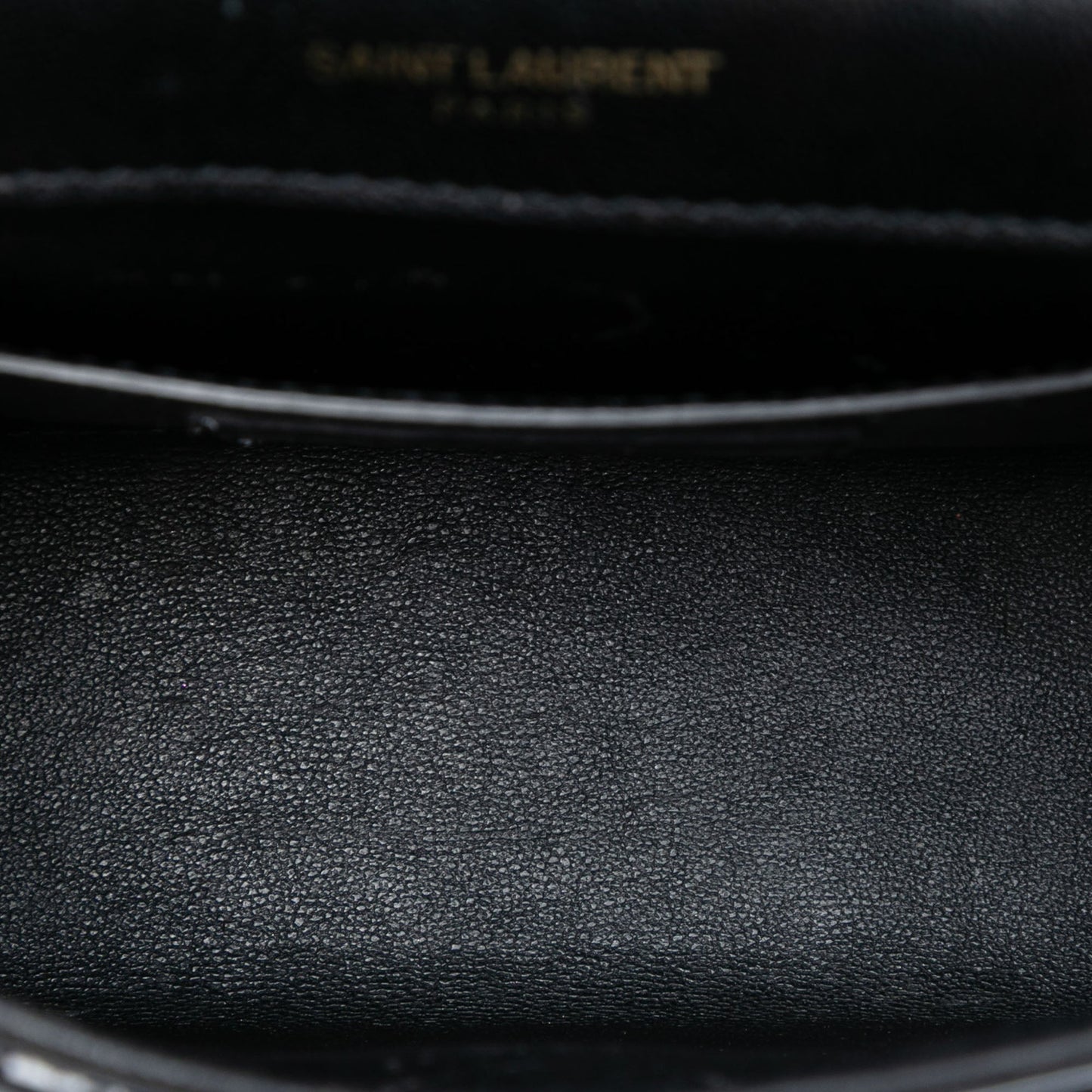 Saint Laurent Small Patent Monogram Vicky Chain Bag