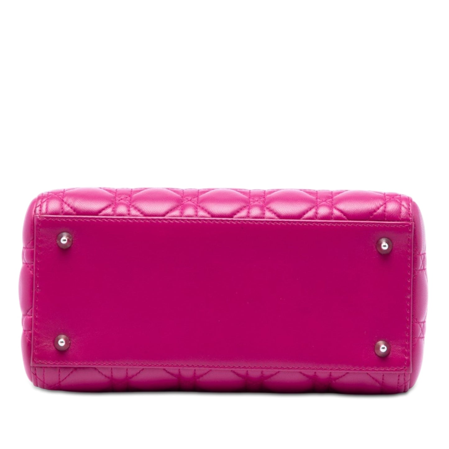 Dior Medium Lambskin Cannage Lady Dior