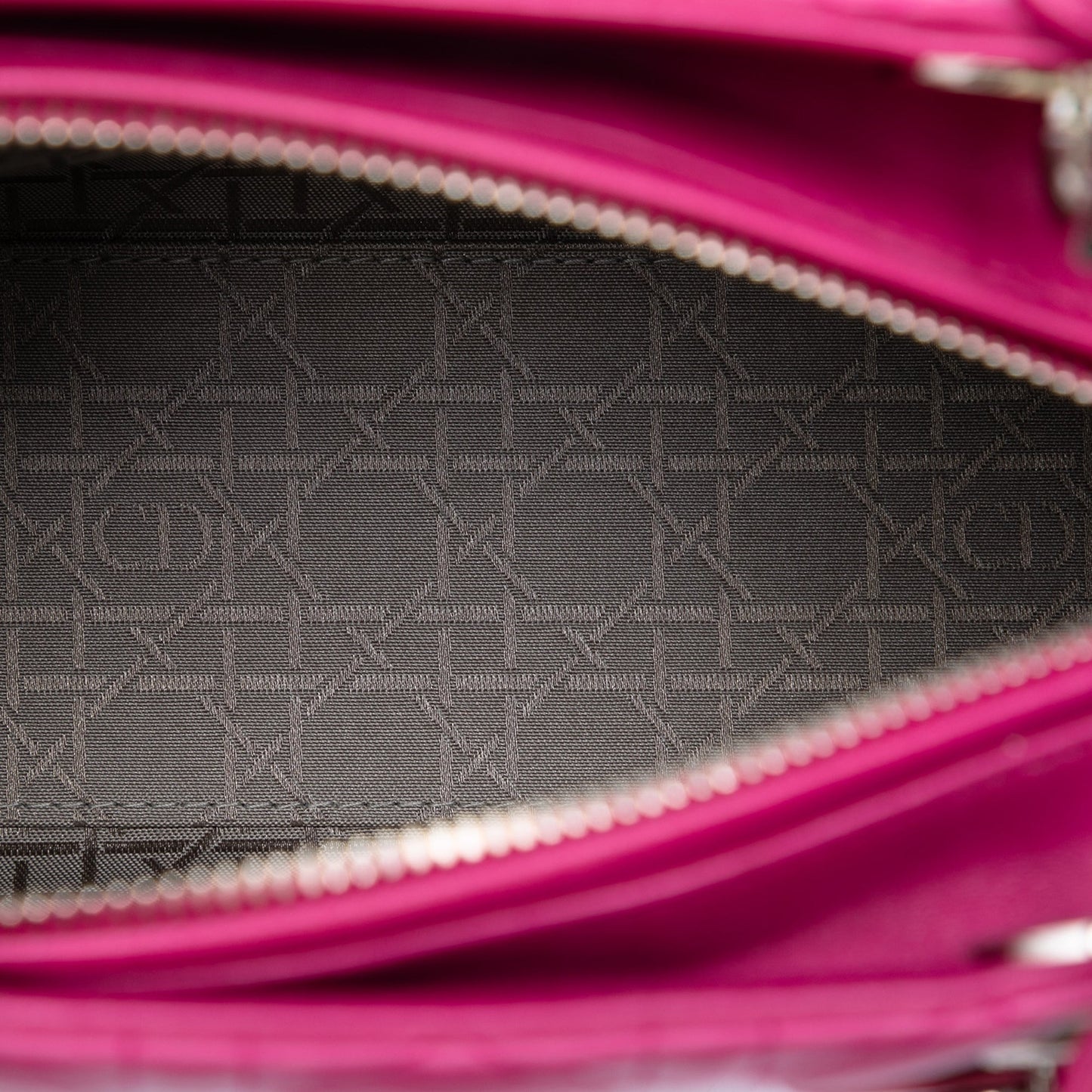 Dior Medium Lambskin Cannage Lady Dior
