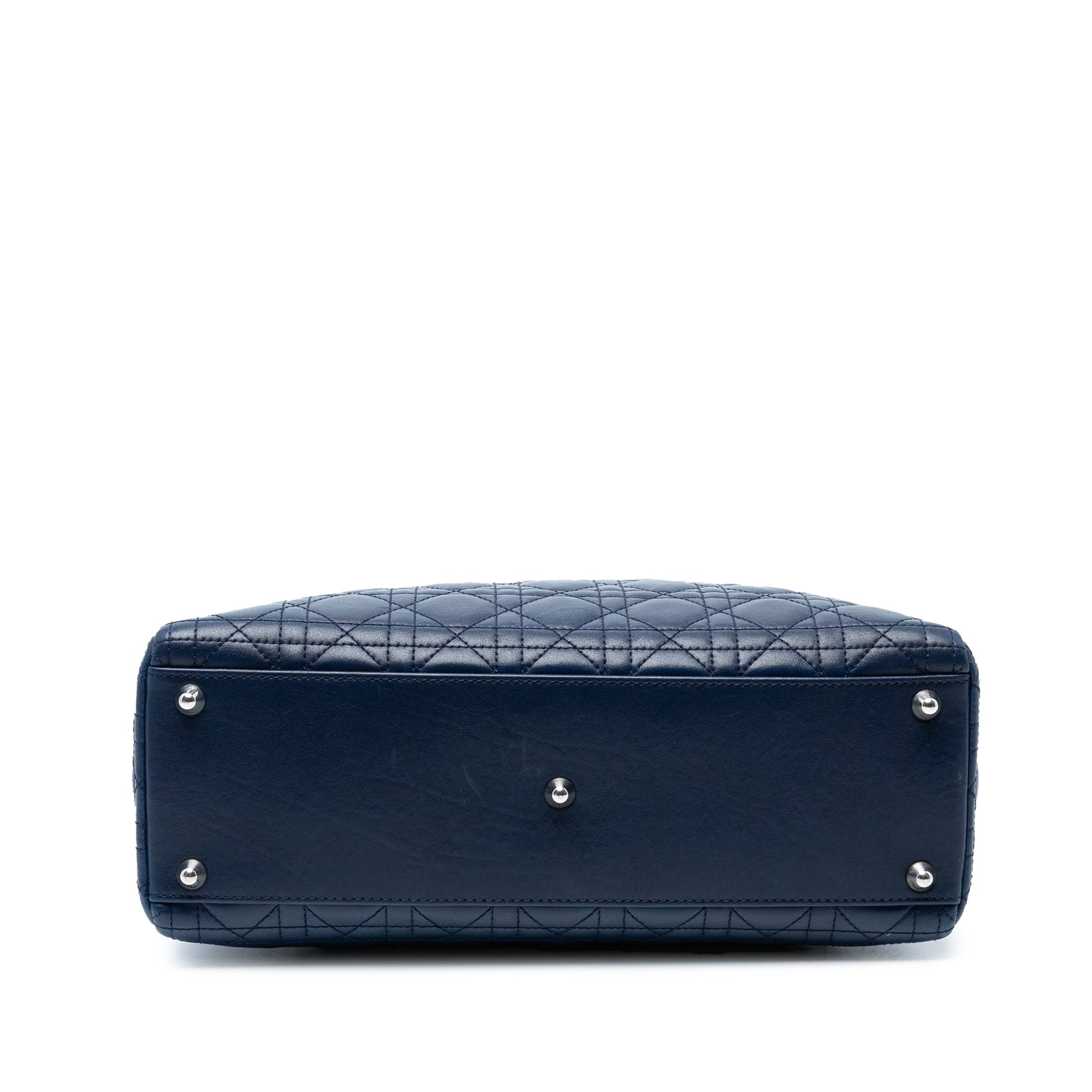 Dior Large Lambskin Cannage Lady Dior