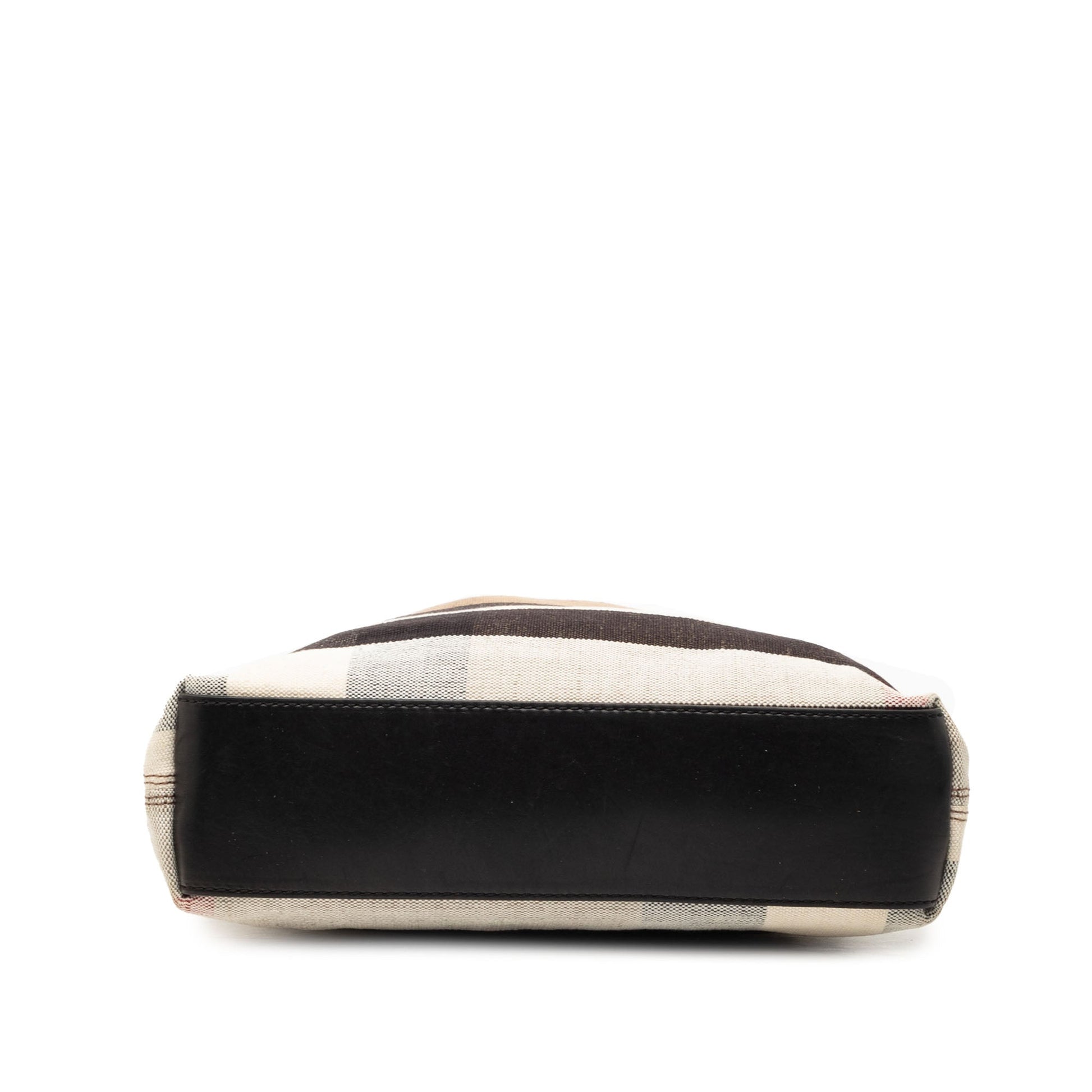 Burberry Mega Check Canvas Tottenham Brit Satchel