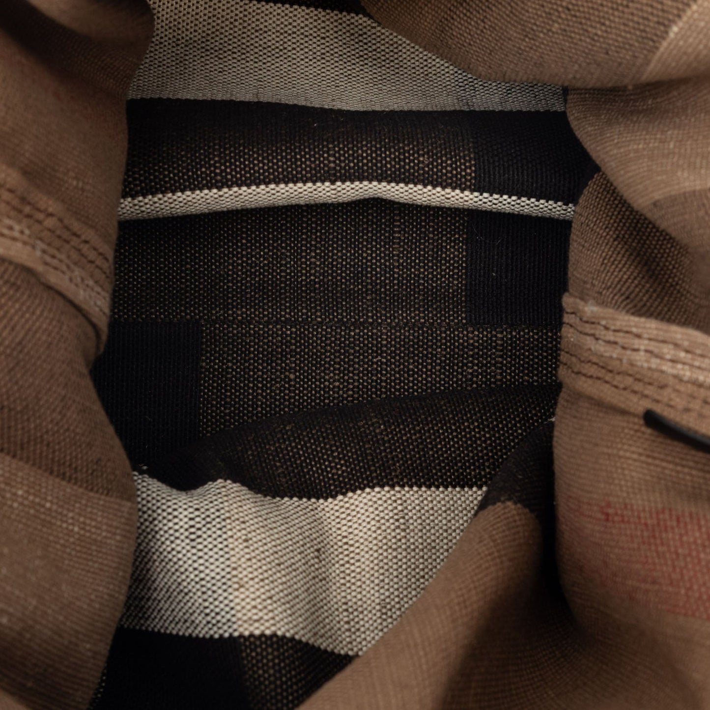 Burberry Mega Check Canvas Tottenham Brit Satchel