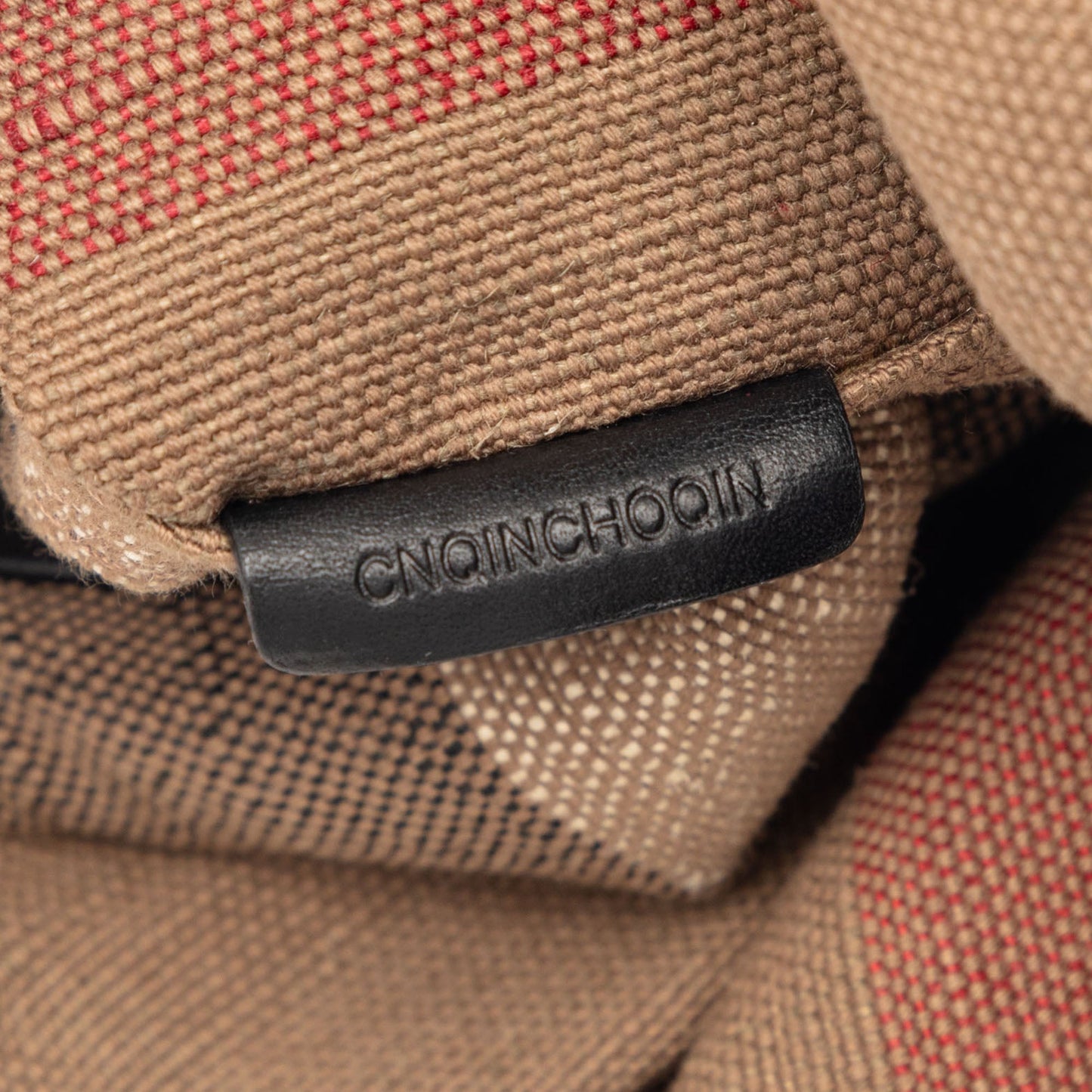 Burberry Mega Check Canvas Tottenham Brit Satchel
