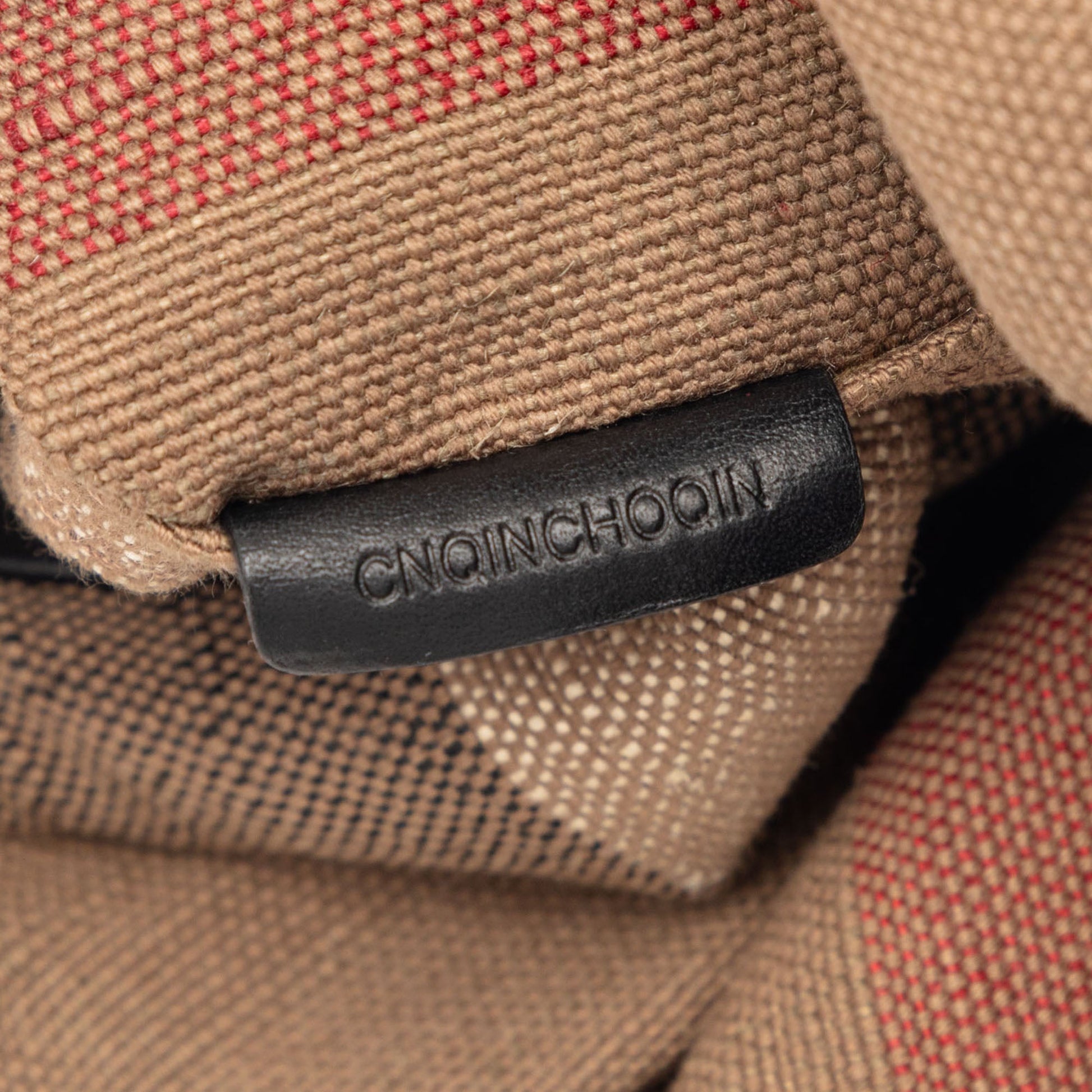 Burberry Mega Check Canvas Tottenham Brit Satchel