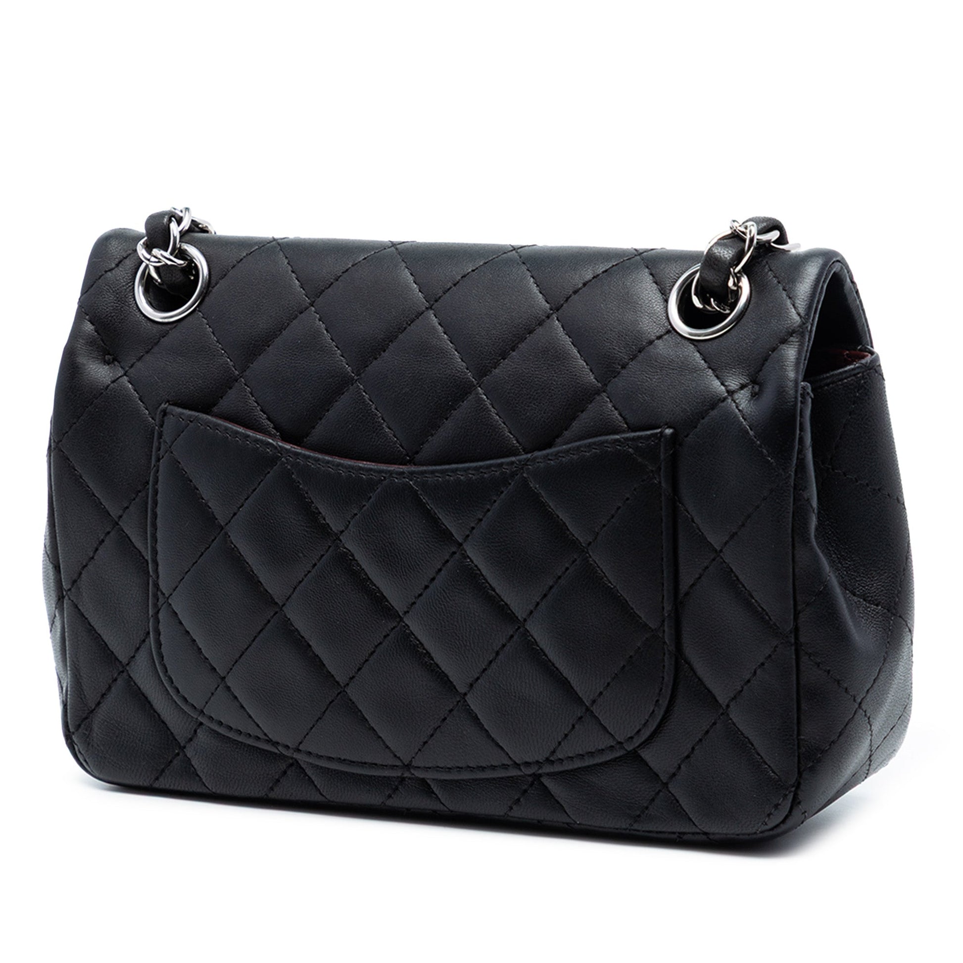 Chanel Mini Rectangular Classic Lambskin Single Flap