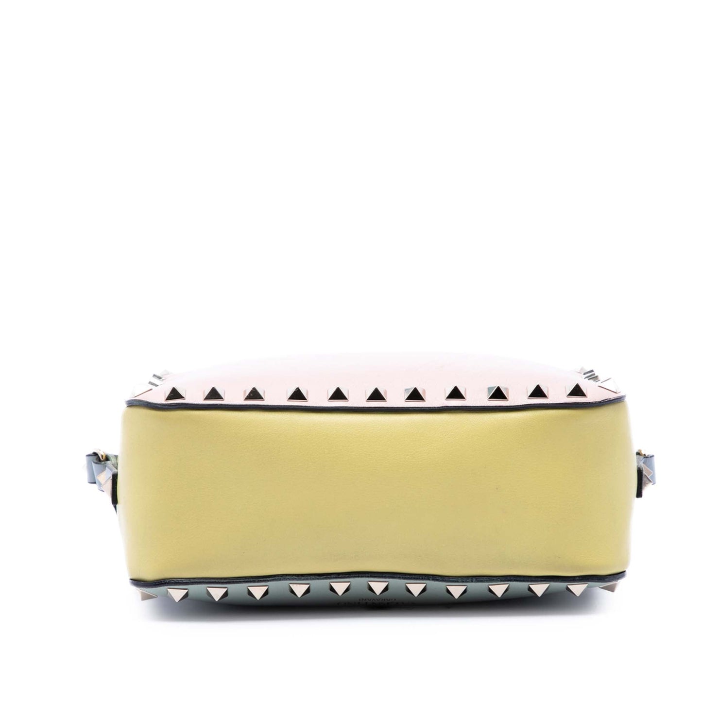 Valentino Multicolore Leather Rockstud Camera Bag