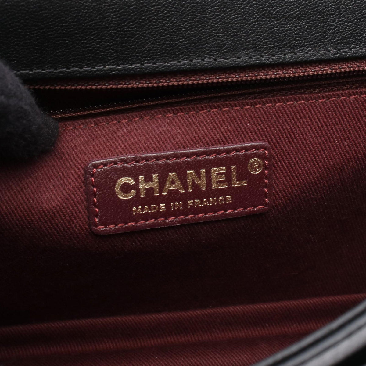 Chanel Large Quilted Sheepskin Front Chain Flap