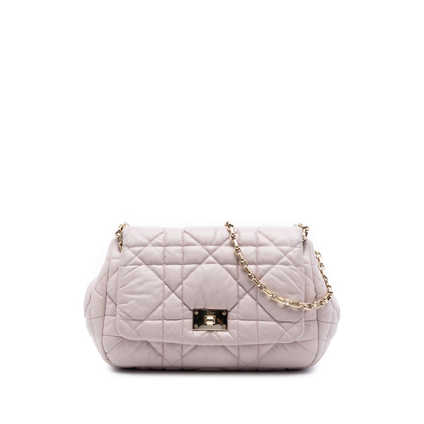 Dior Lambskin Cannage Milly La Foret Shoulder Bag