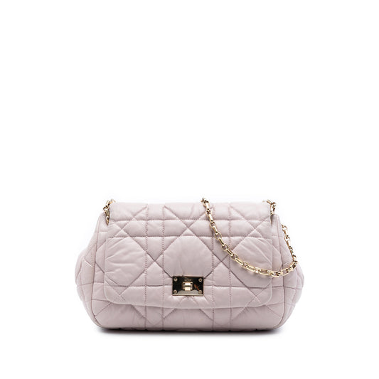 Dior Lambskin Cannage Milly La Foret Shoulder Bag