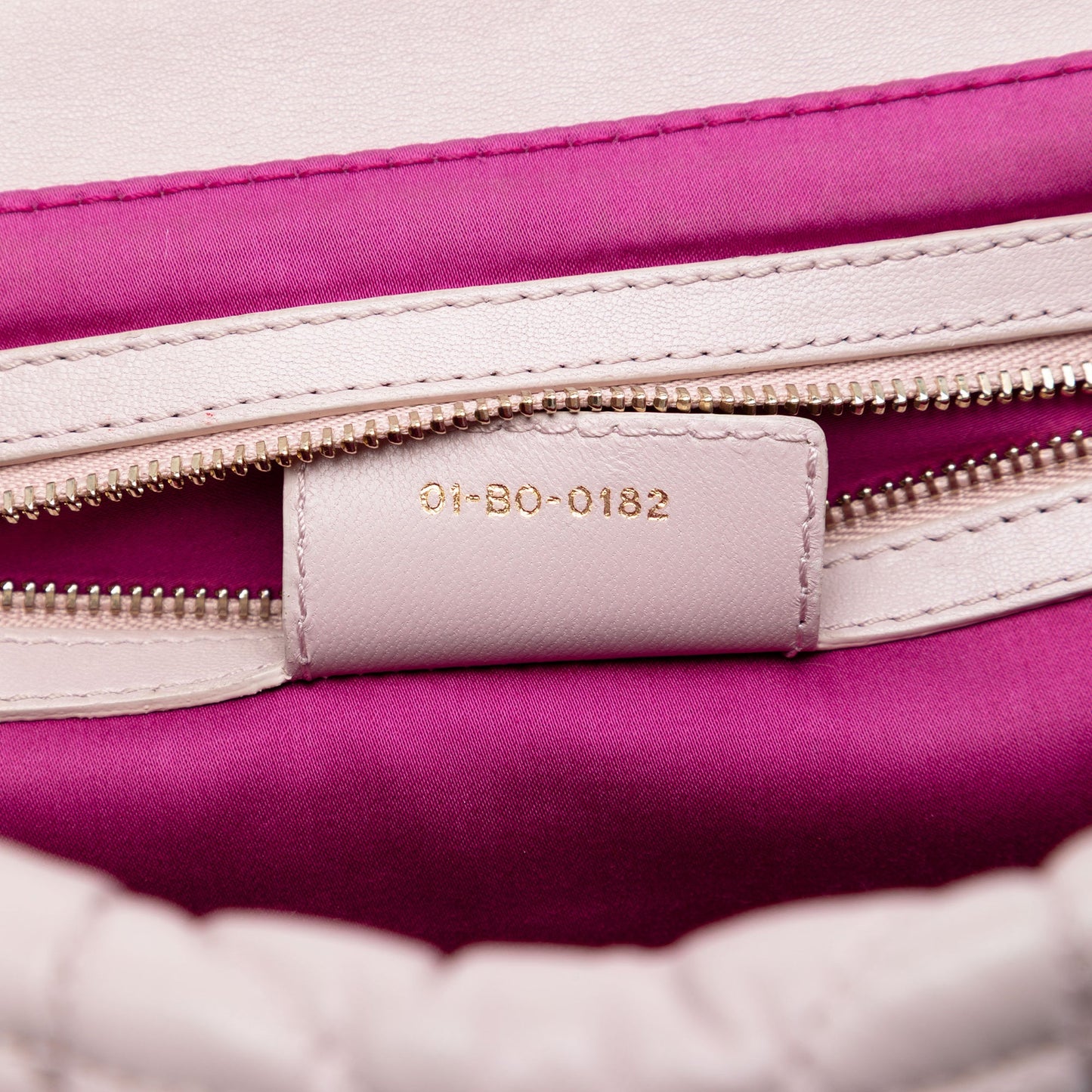 Dior Lambskin Cannage Milly La Foret Shoulder Bag