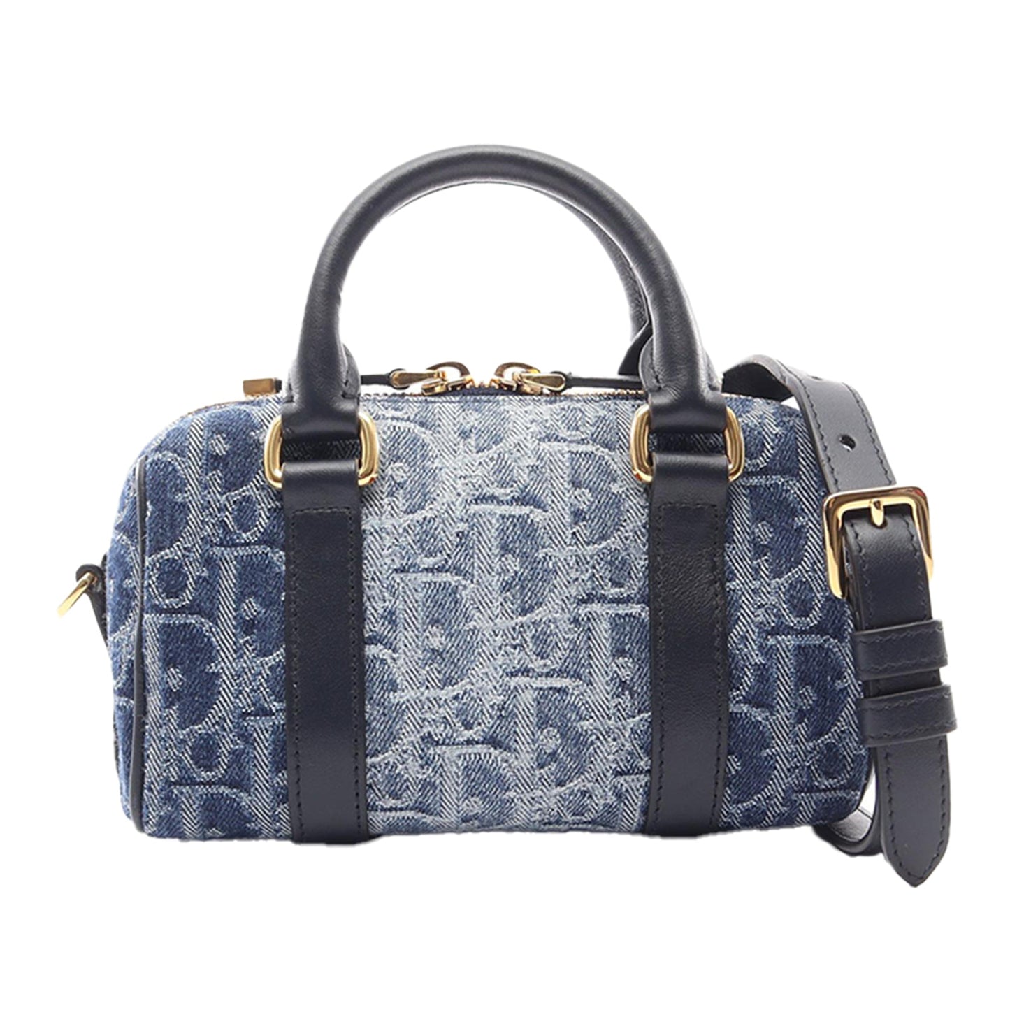 Dior Nano Oblique Denim Groove 17