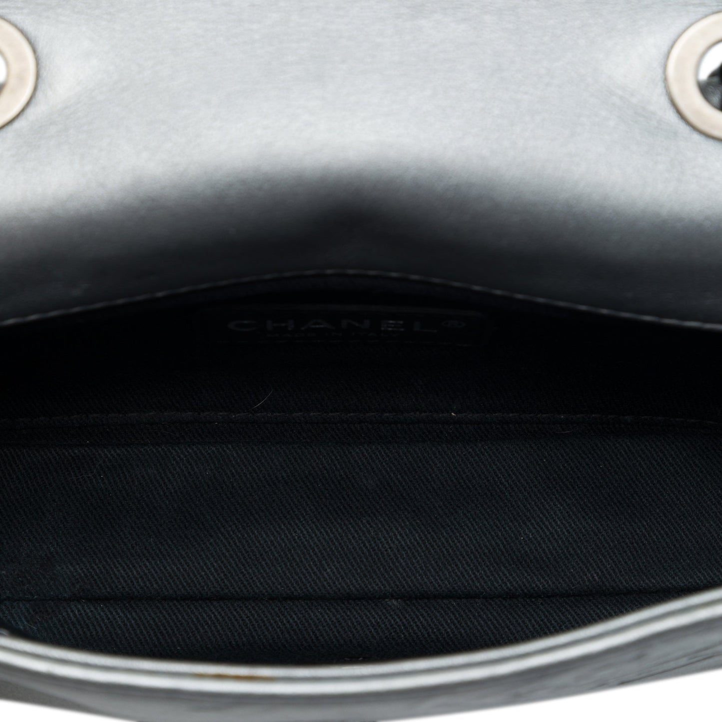 Chanel Small Embossed Metallic Calfskin Precious Symbols Flap