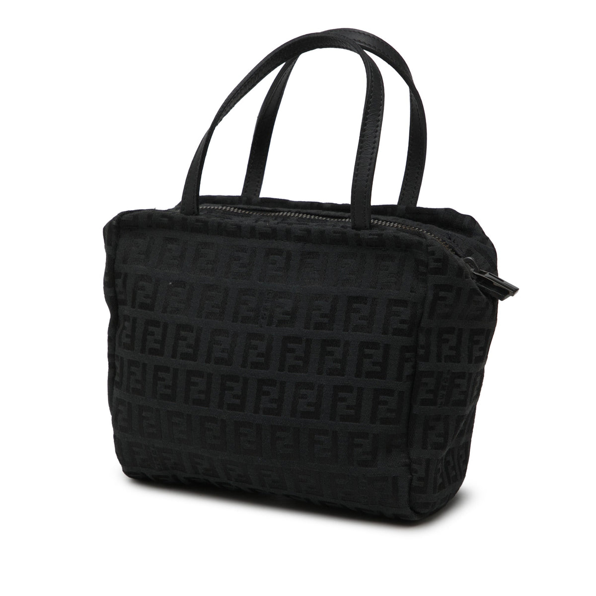 Fendi Zucchino Canvas Handbag