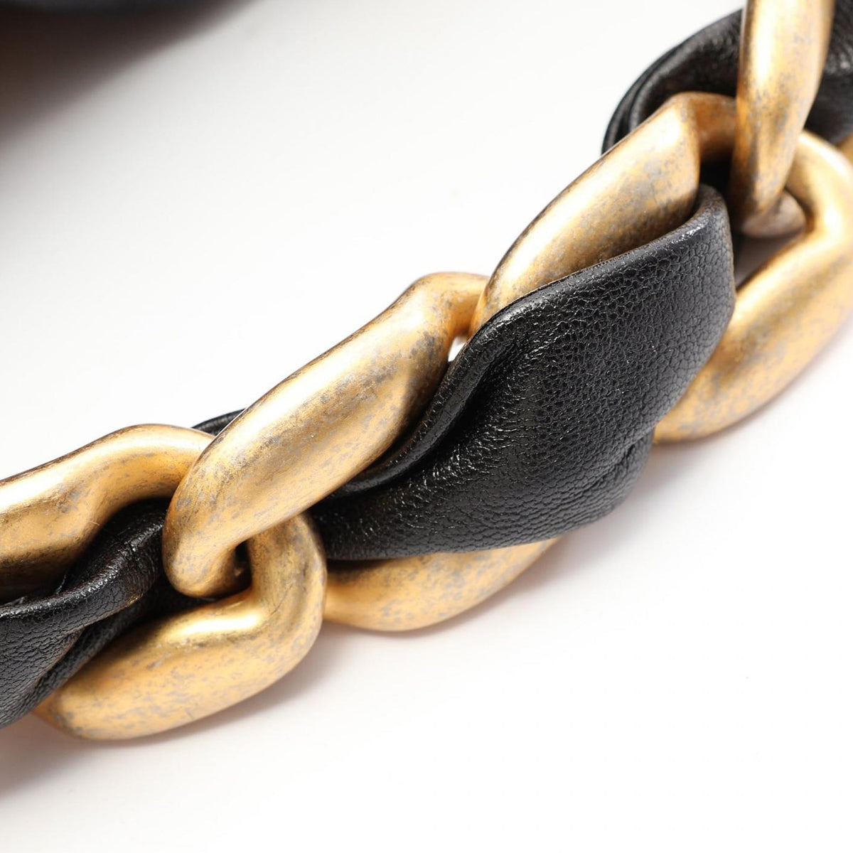 Chanel Quilted Lambskin Chain is More Bucket Bag — Black