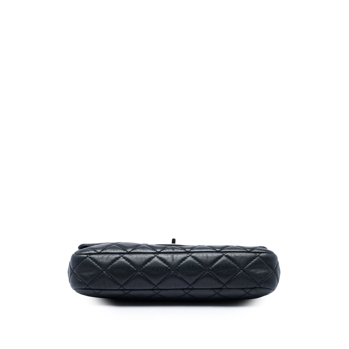 Chanel Quilted Lambskin Reissue 2.55 Roll Clutch — Black