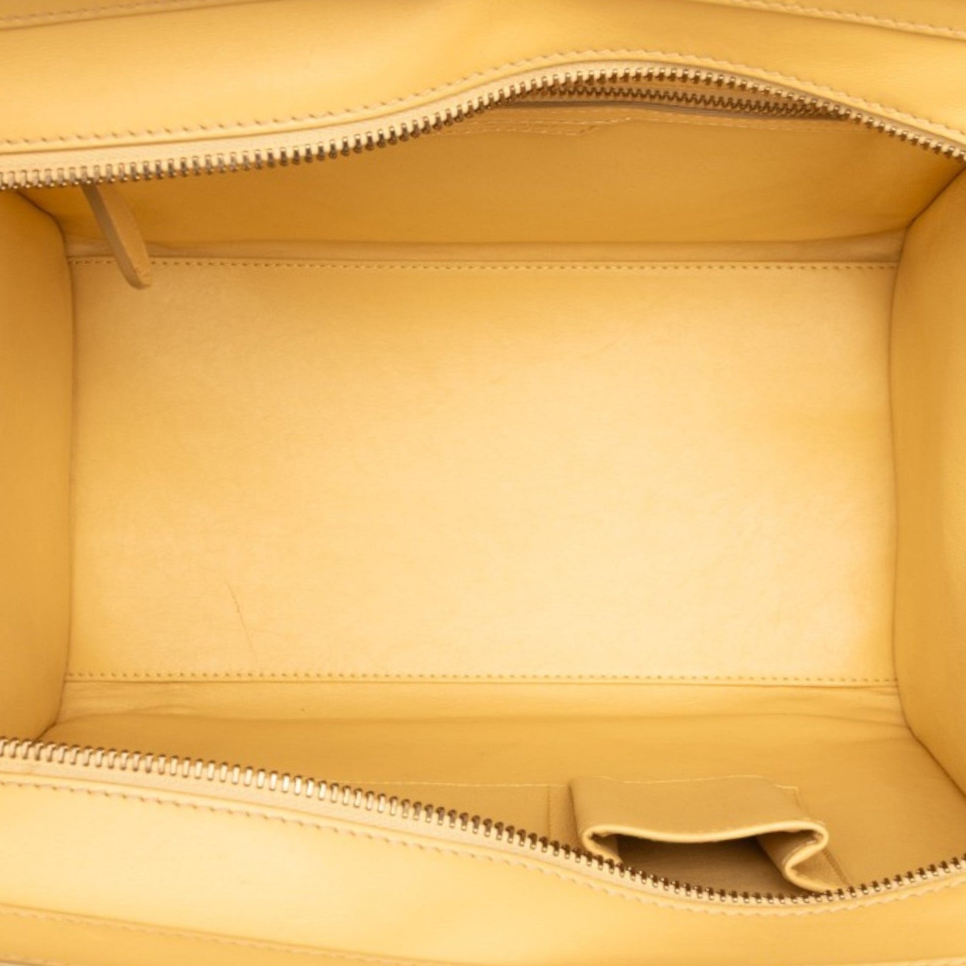 Celine Mini Drummed Calfskin Luggage Tote