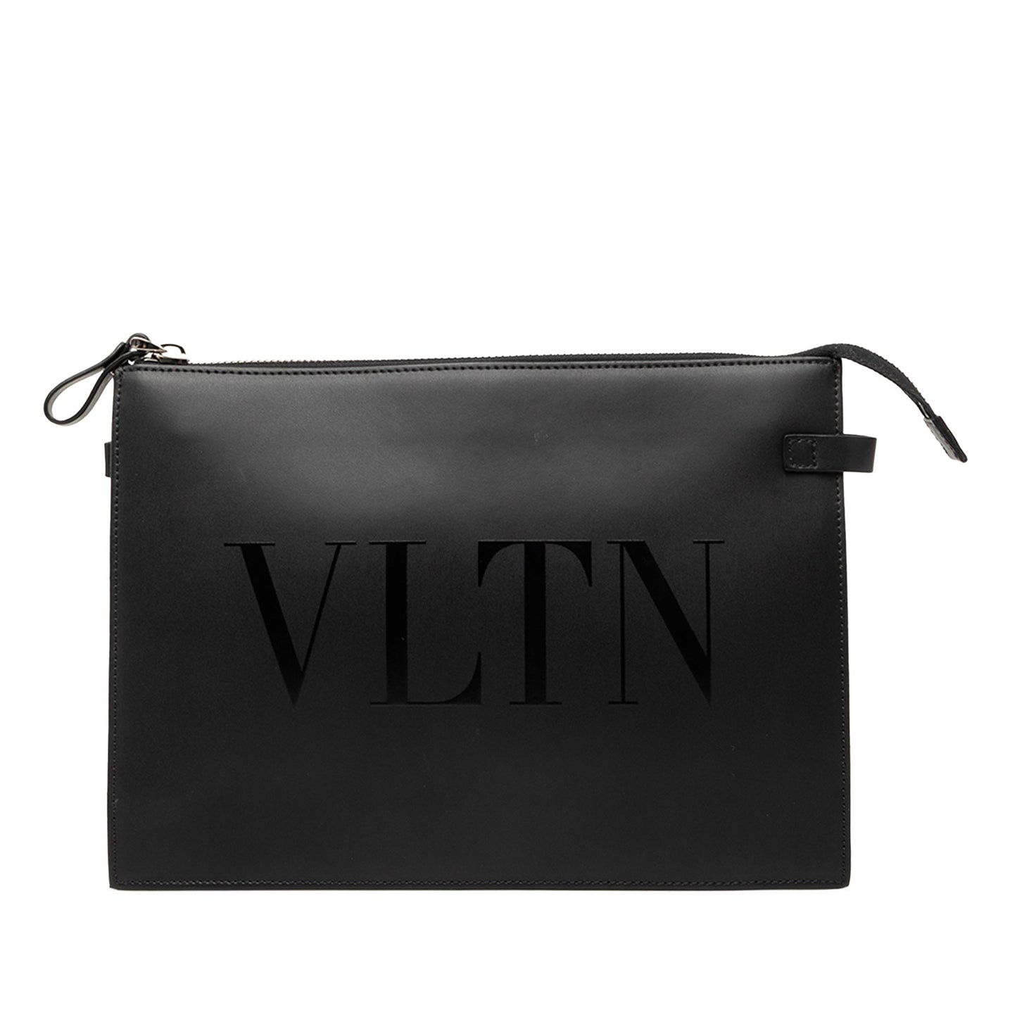 Valentino Leather VLTN Clutch