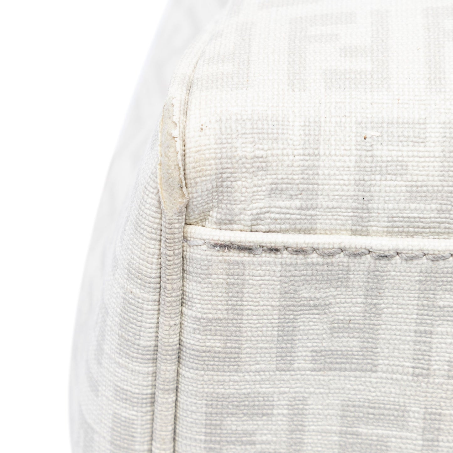 Fendi Zucchino Coated Canvas Boston Bag