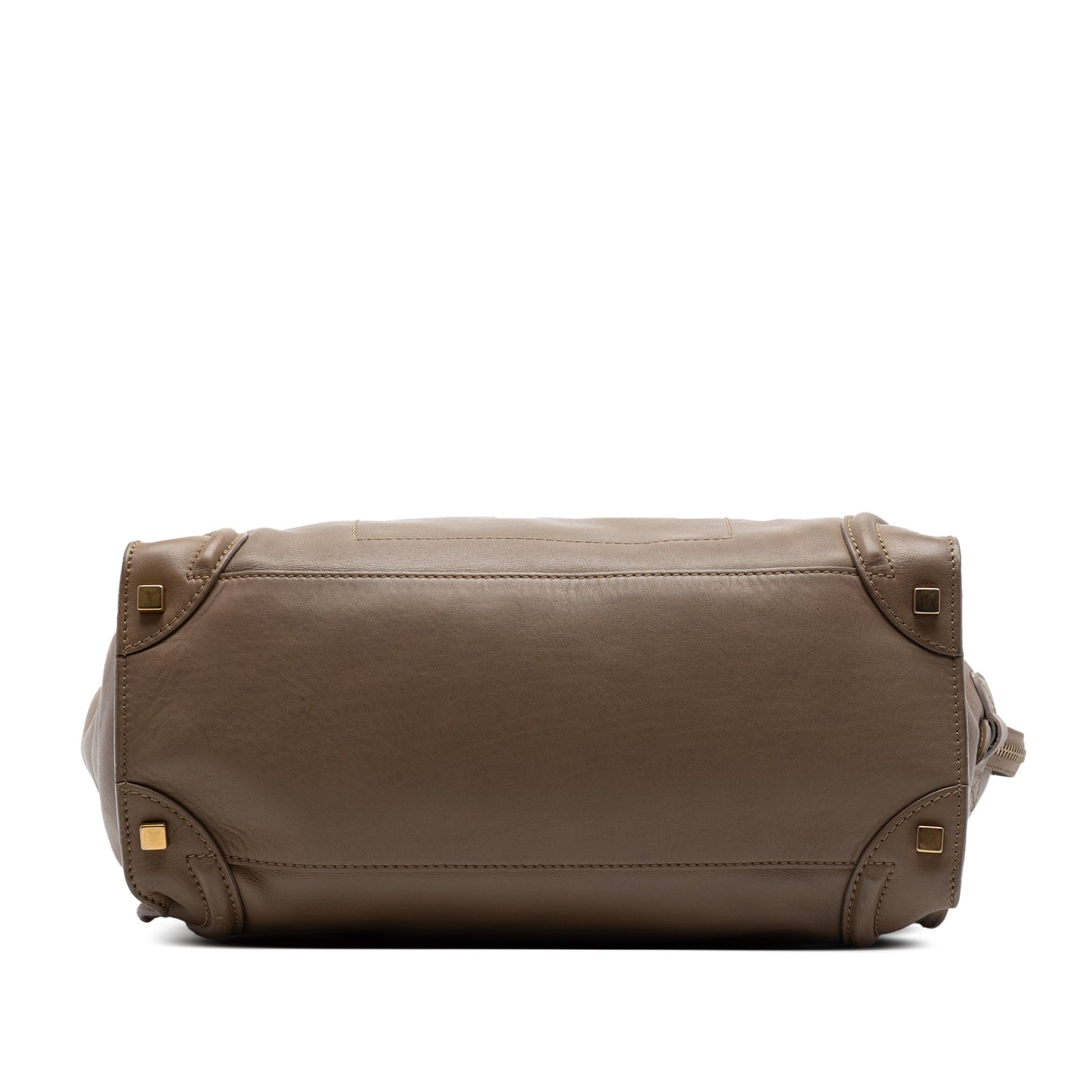 Celine Leather Luggage Tote