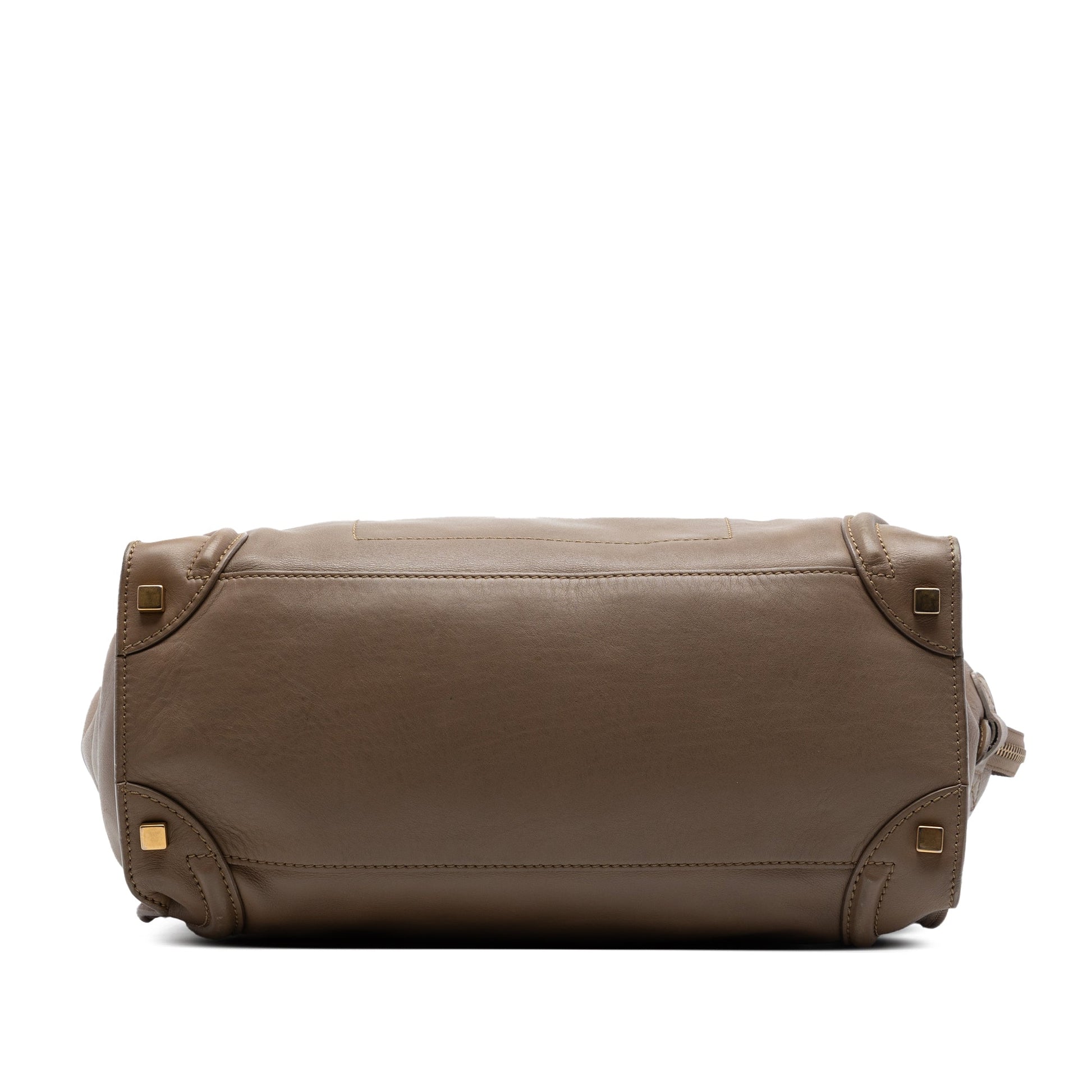 Celine Leather Luggage Tote
