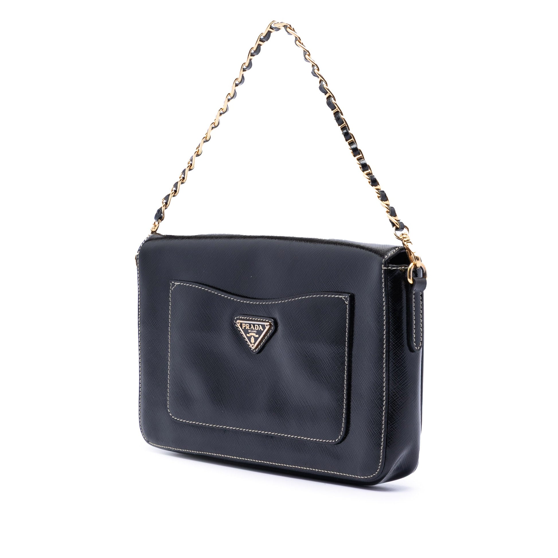 Prada Saffiano Vernice Satchel