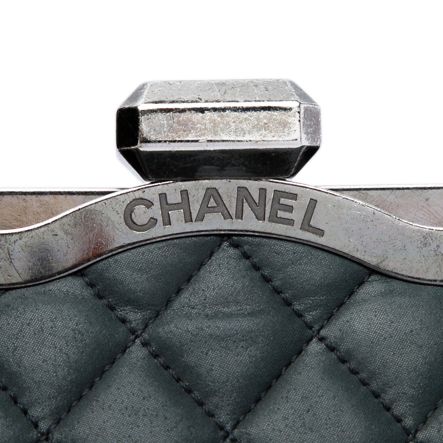 Chanel Quilted Iridescent Calfskin Chic Quilt Frame Satchel