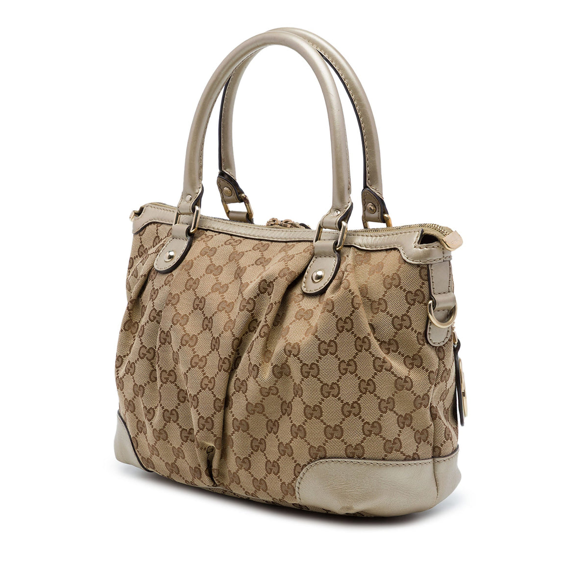 Gucci GG Canvas Sukey Satchel