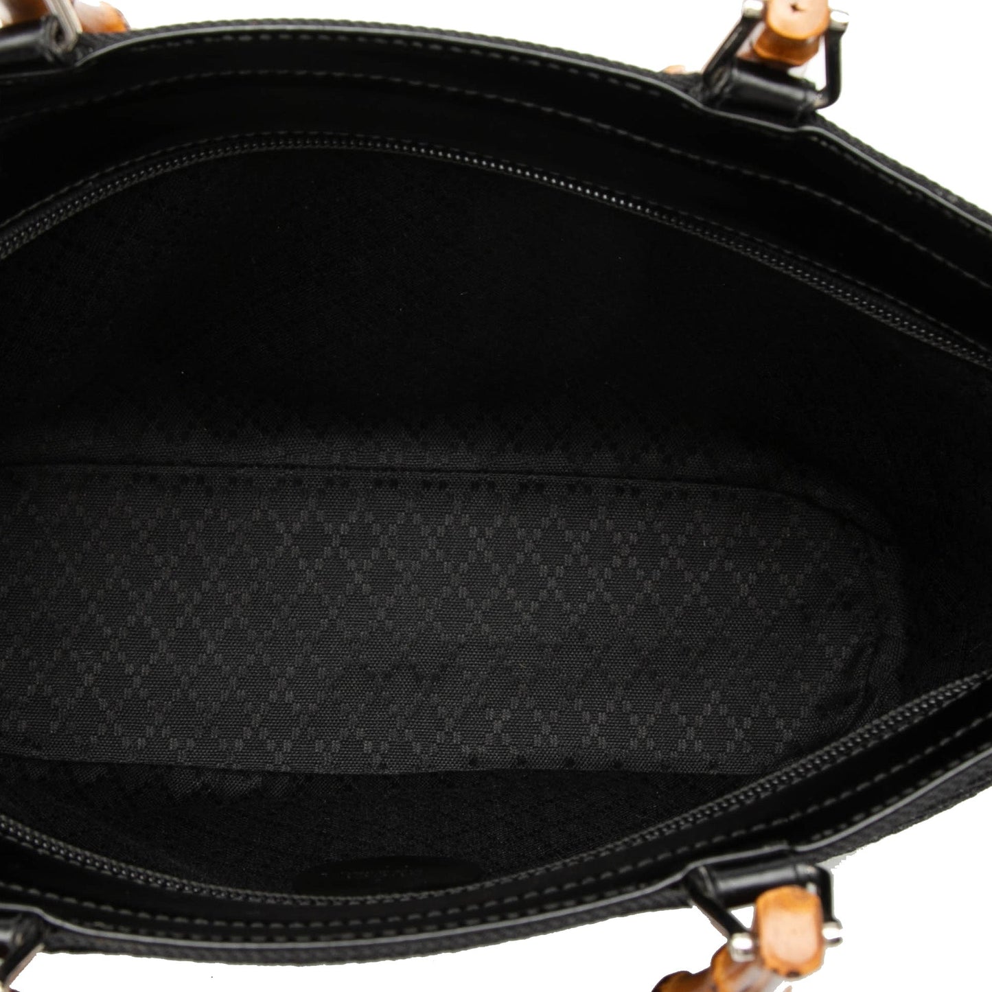 Gucci Nylon Bamboo Satchel