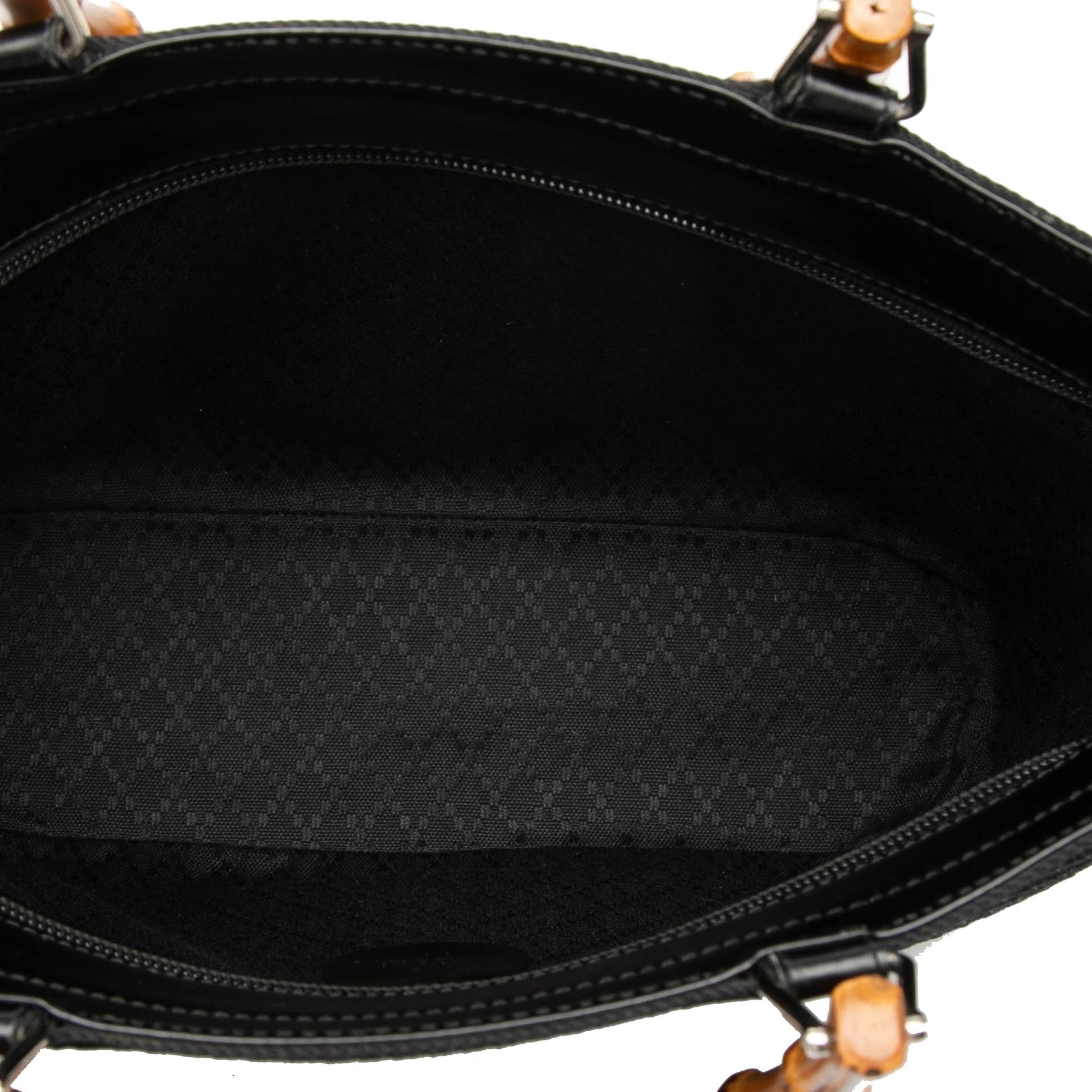 Gucci Nylon Bamboo Satchel