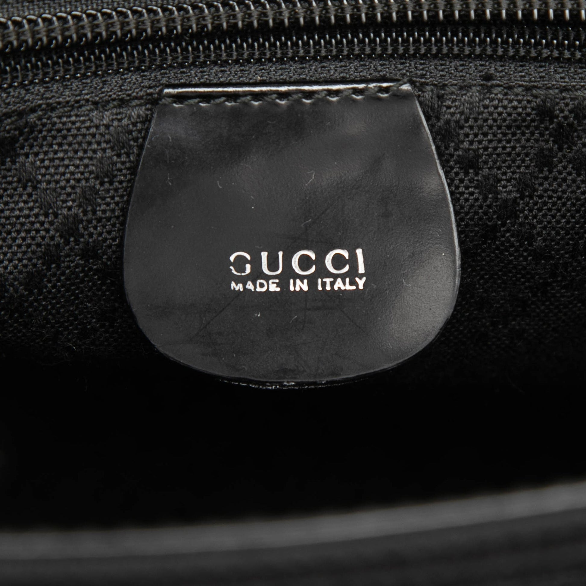 Gucci Nylon Bamboo Satchel