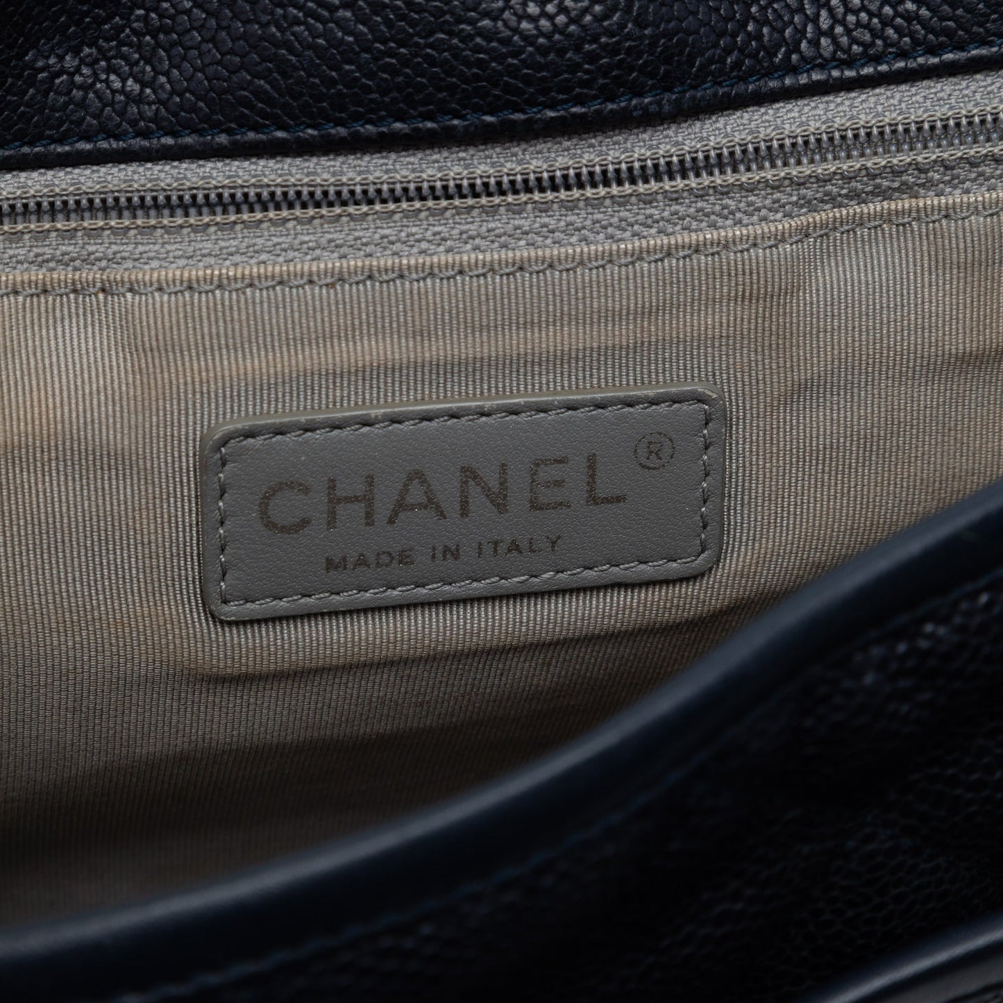 Chanel Medium Caviar French Riviera Flap