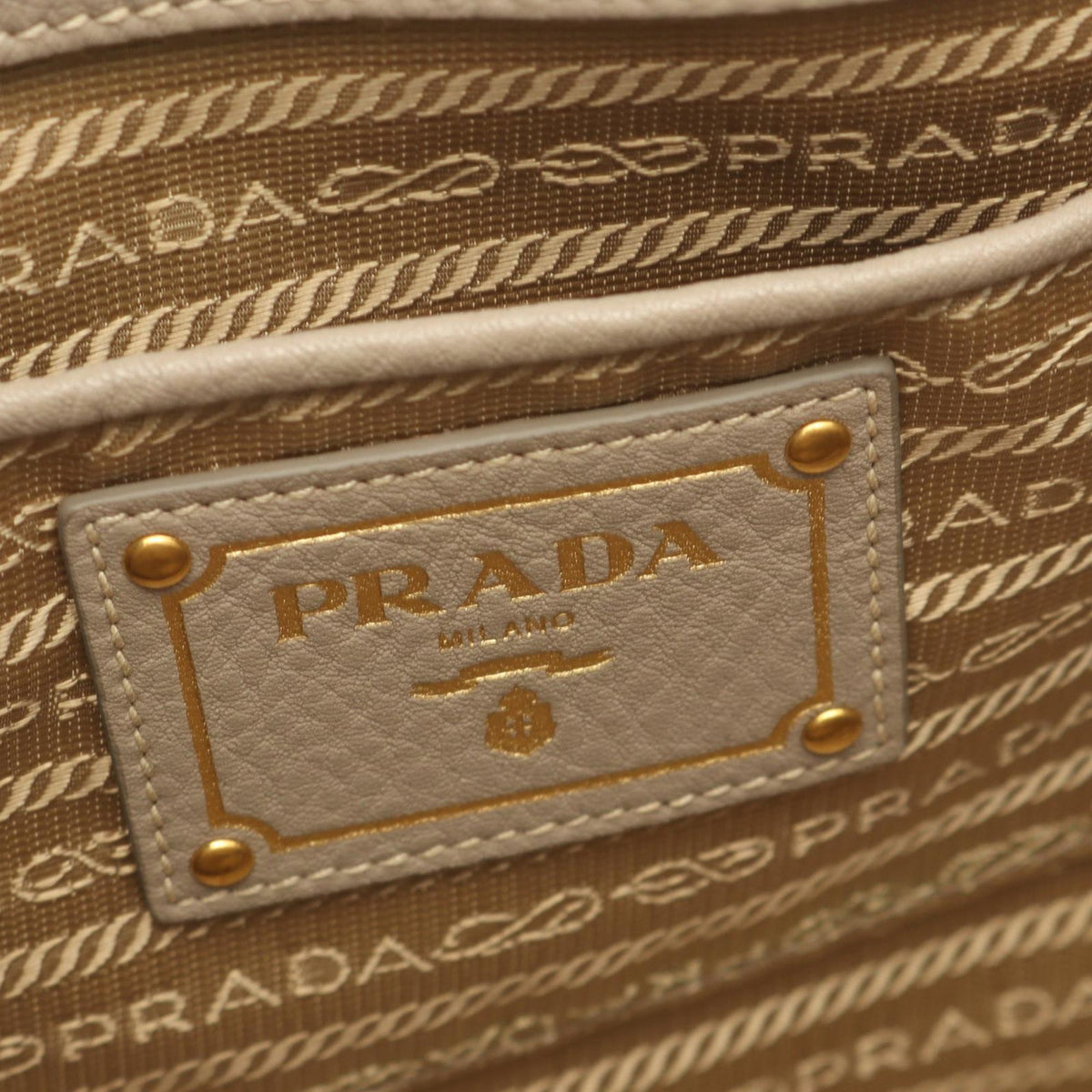 Prada Vitello Daino Satchel