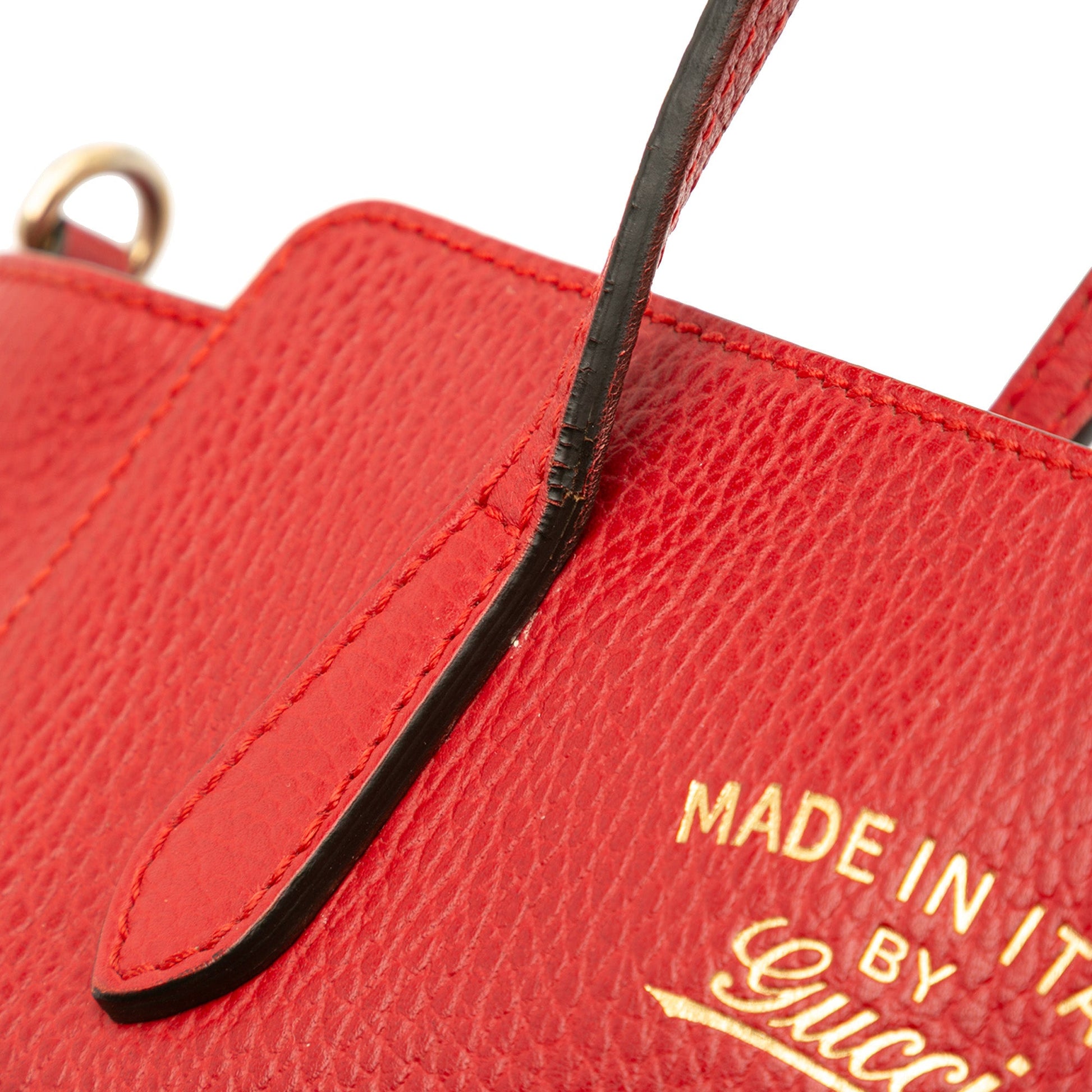 Gucci Mini Leather Swing Satchel