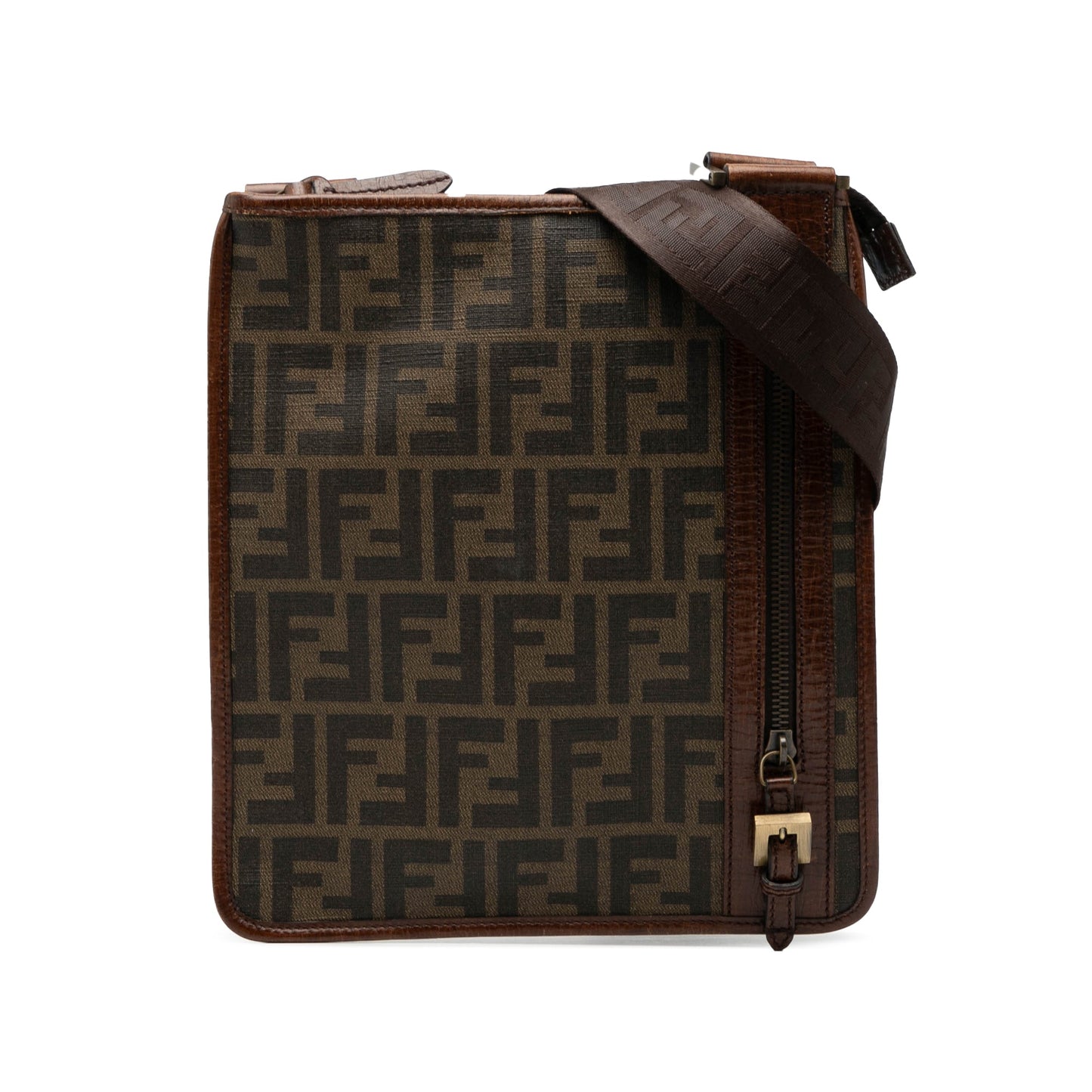 Fendi Zucca Coated Canvas Crossbody