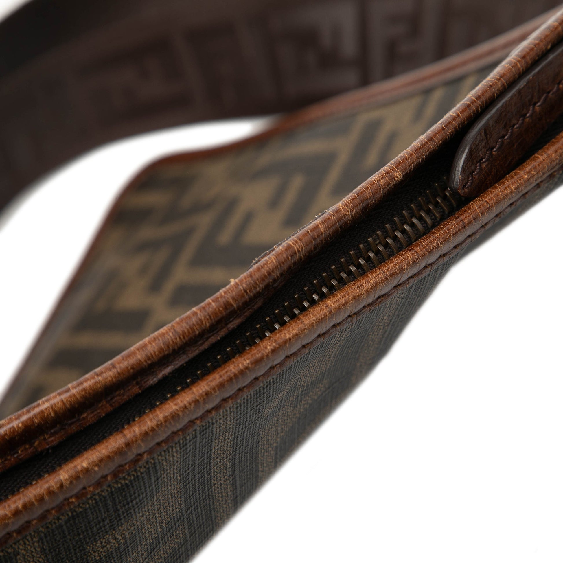 Fendi Zucca Coated Canvas Crossbody